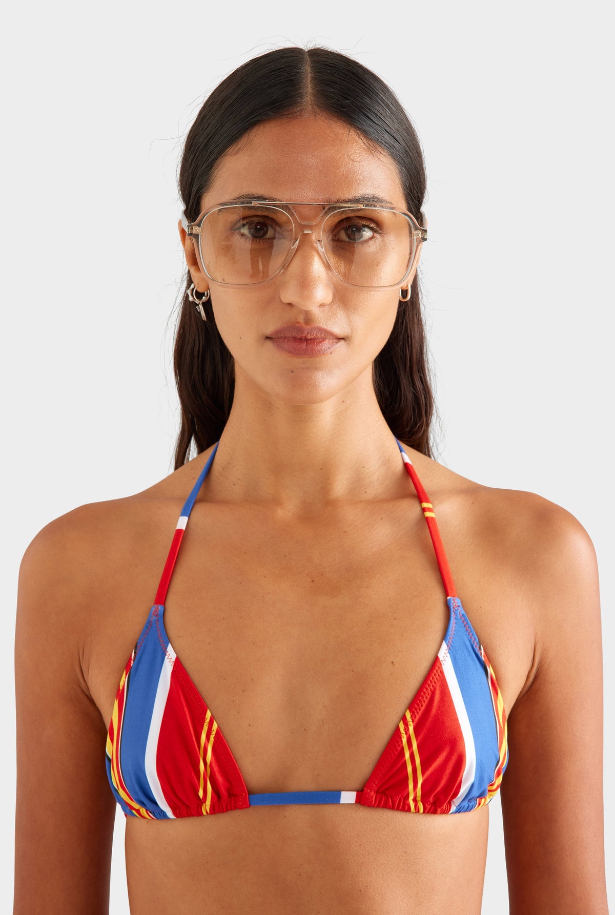 Triangle Bikini - Red/Blue/Yellow Stripe [[AU_MEDIA:gid://shopify/MediaImage/27756812828759]]