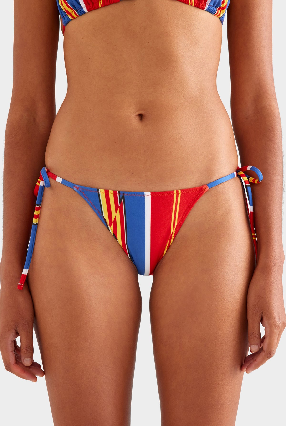 Tie Side Bikini Brief - Red/Blue/Yellow Stripe [[AU_MEDIA:gid://shopify/MediaImage/27756913328215]]