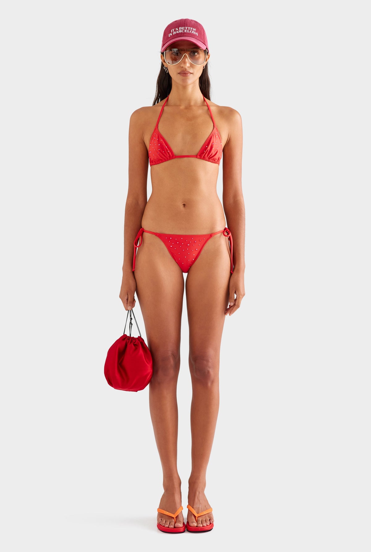 Triangle Bikini - Red/Hotfix Crystals [[AU_MEDIA:gid://shopify/MediaImage/27756816957527]]