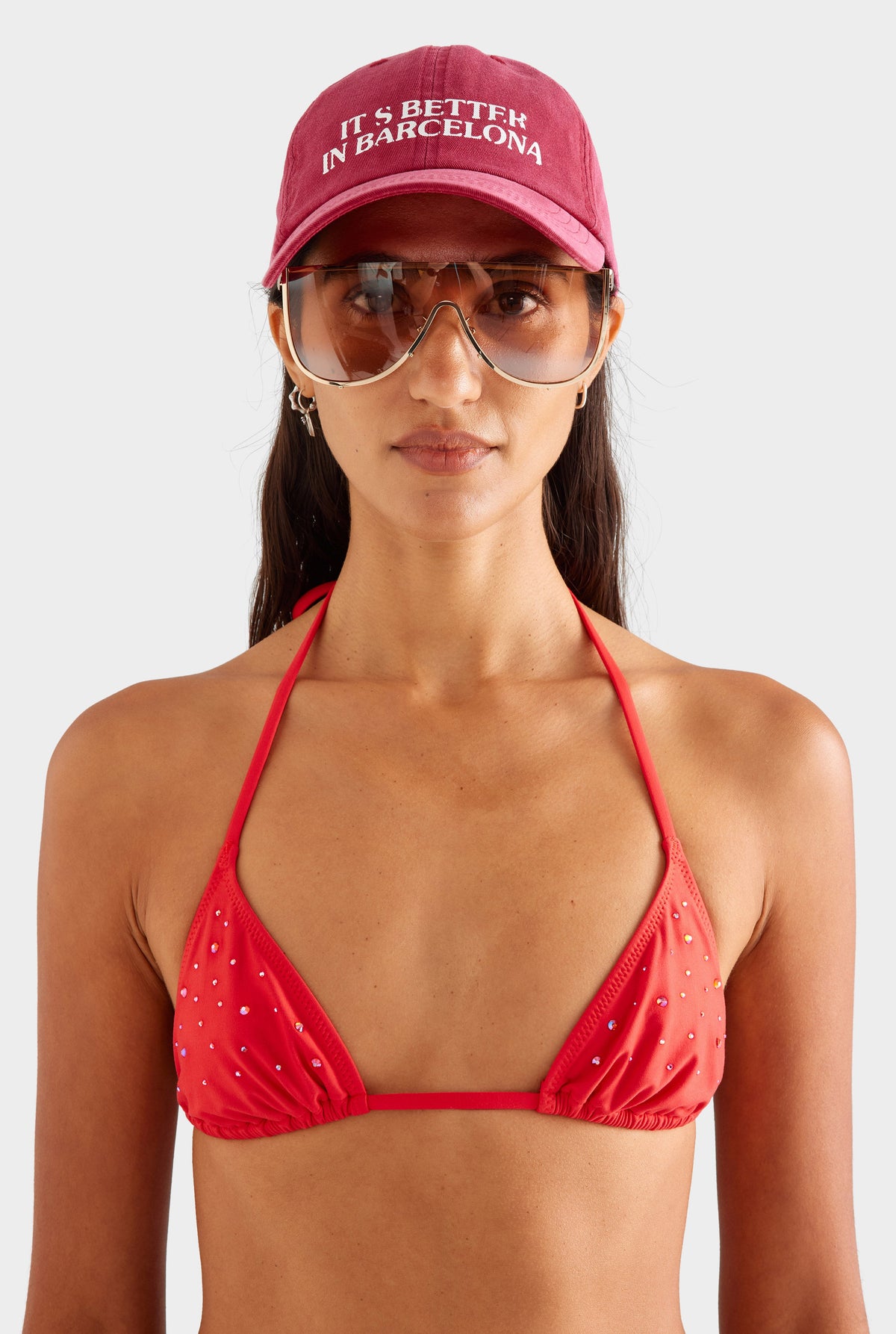 Triangle Bikini - Red/Hotfix Crystals [[AU_MEDIA:gid://shopify/MediaImage/27756817350743]]
