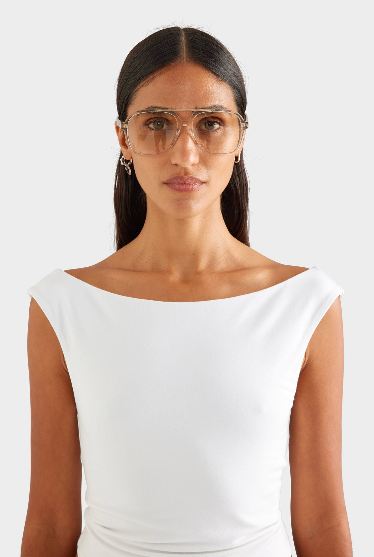 Twist Back Boat Neck Top - White [[AU_MEDIA:gid://shopify/MediaImage/27756851626071]]