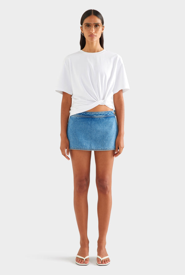 Denim Culotte - Mid Indigo [[AU_MEDIA:gid://shopify/MediaImage/27756965888087]]