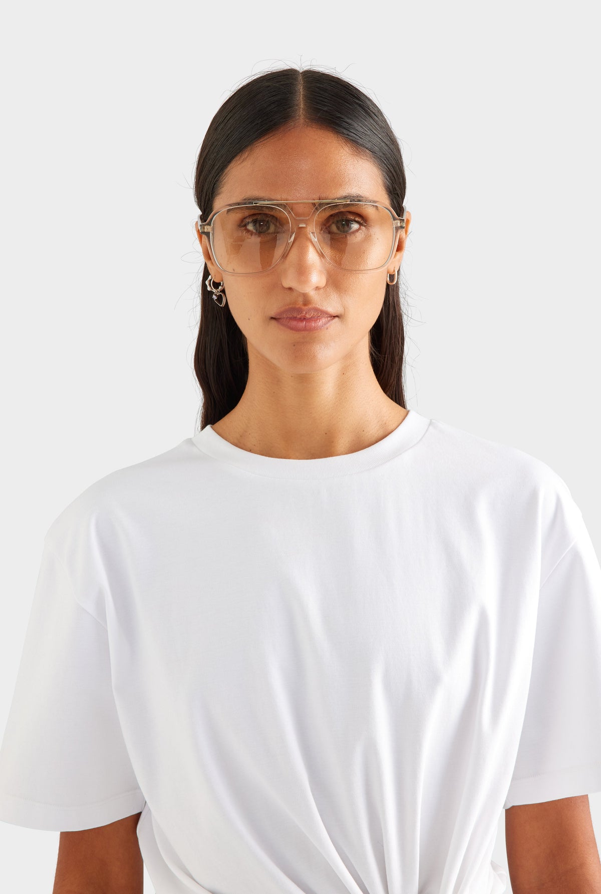 Twisted Cotton Tee - White [[AU_MEDIA:gid://shopify/MediaImage/27756853461079]]