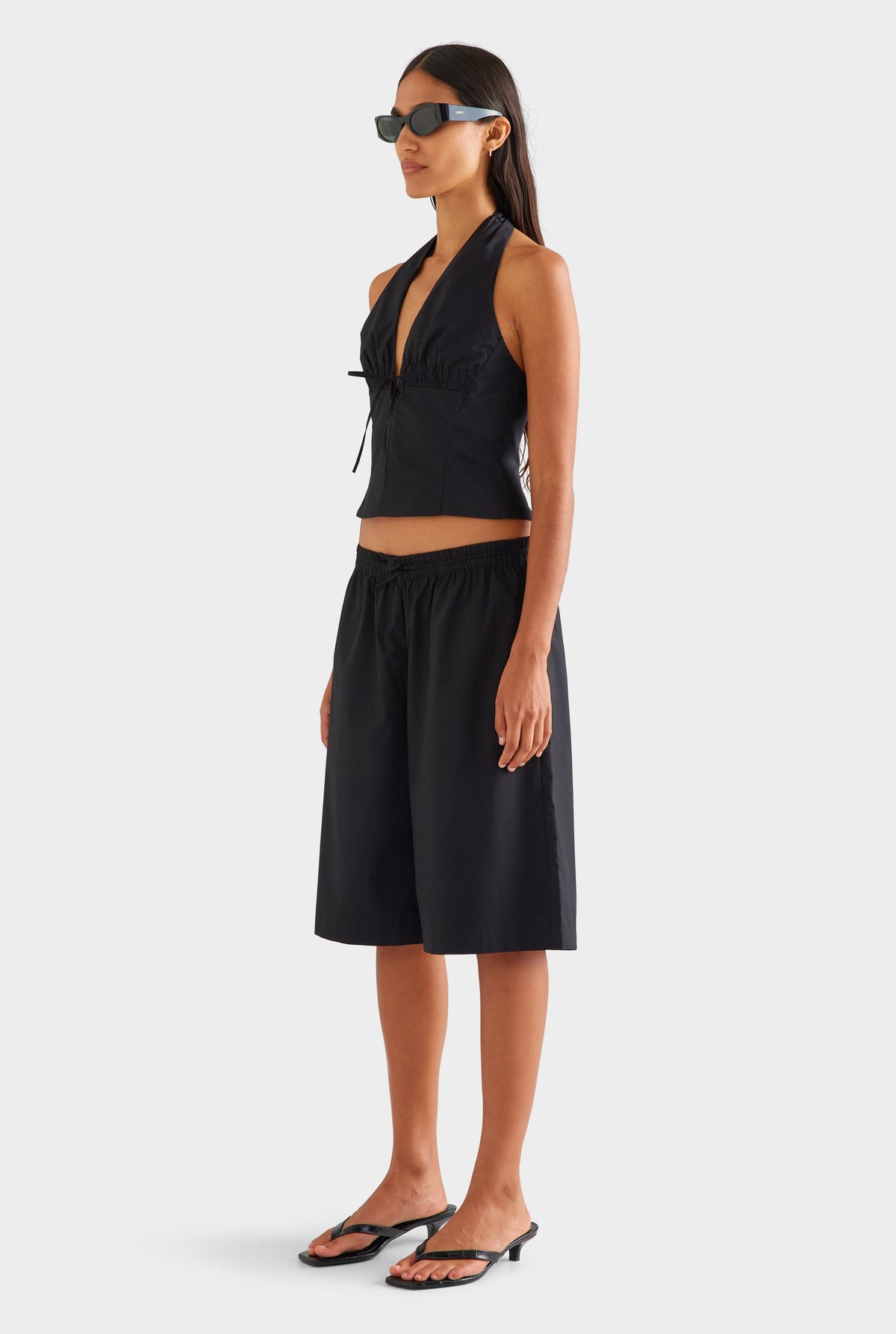 Cotton Bermuda Short - Black [[AU_MEDIA:gid://shopify/MediaImage/27756873842775]]