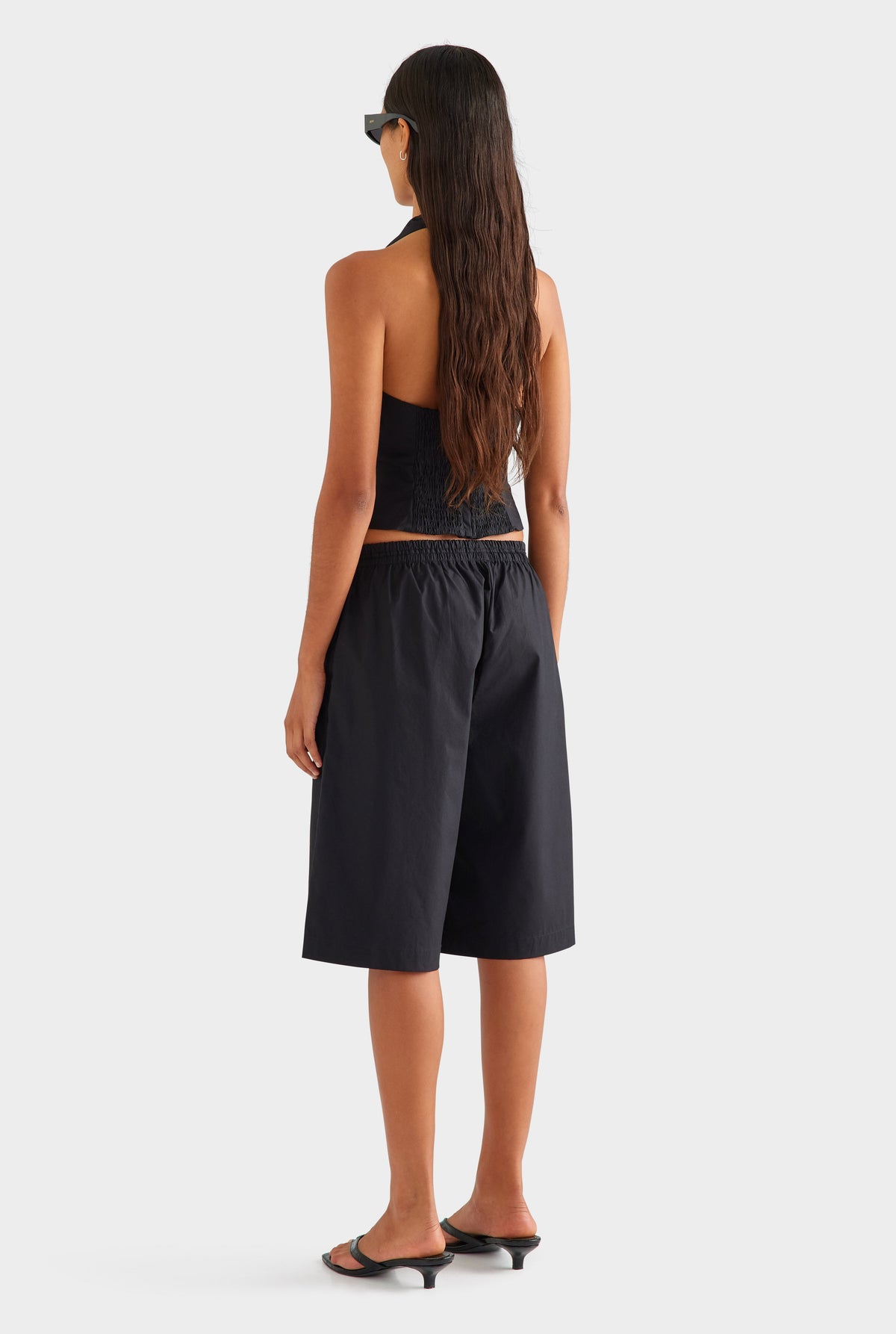 Cotton Bermuda Short - Black [[AU_MEDIA:gid://shopify/MediaImage/27756874072151]]