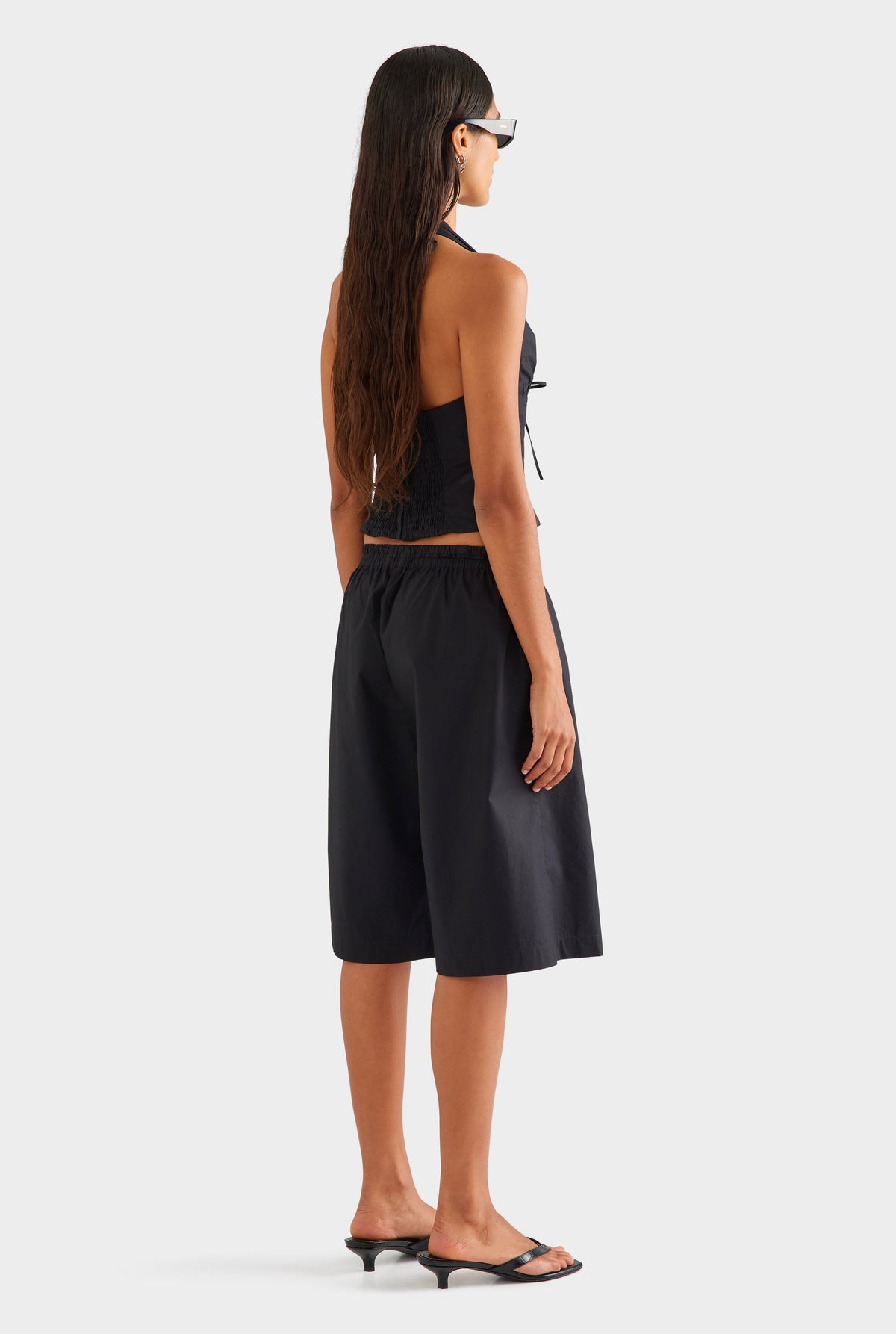 Cotton Bermuda Short - Black [[AU_MEDIA:gid://shopify/MediaImage/27756874170455]]