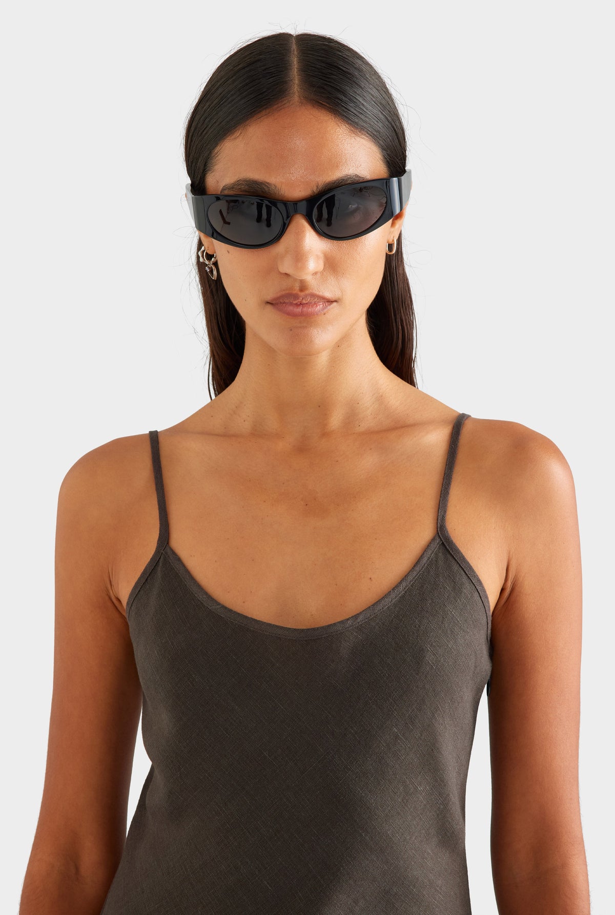 Linen Slip Dress - Cacao [[AU_MEDIA:gid://shopify/MediaImage/27756881477719]]