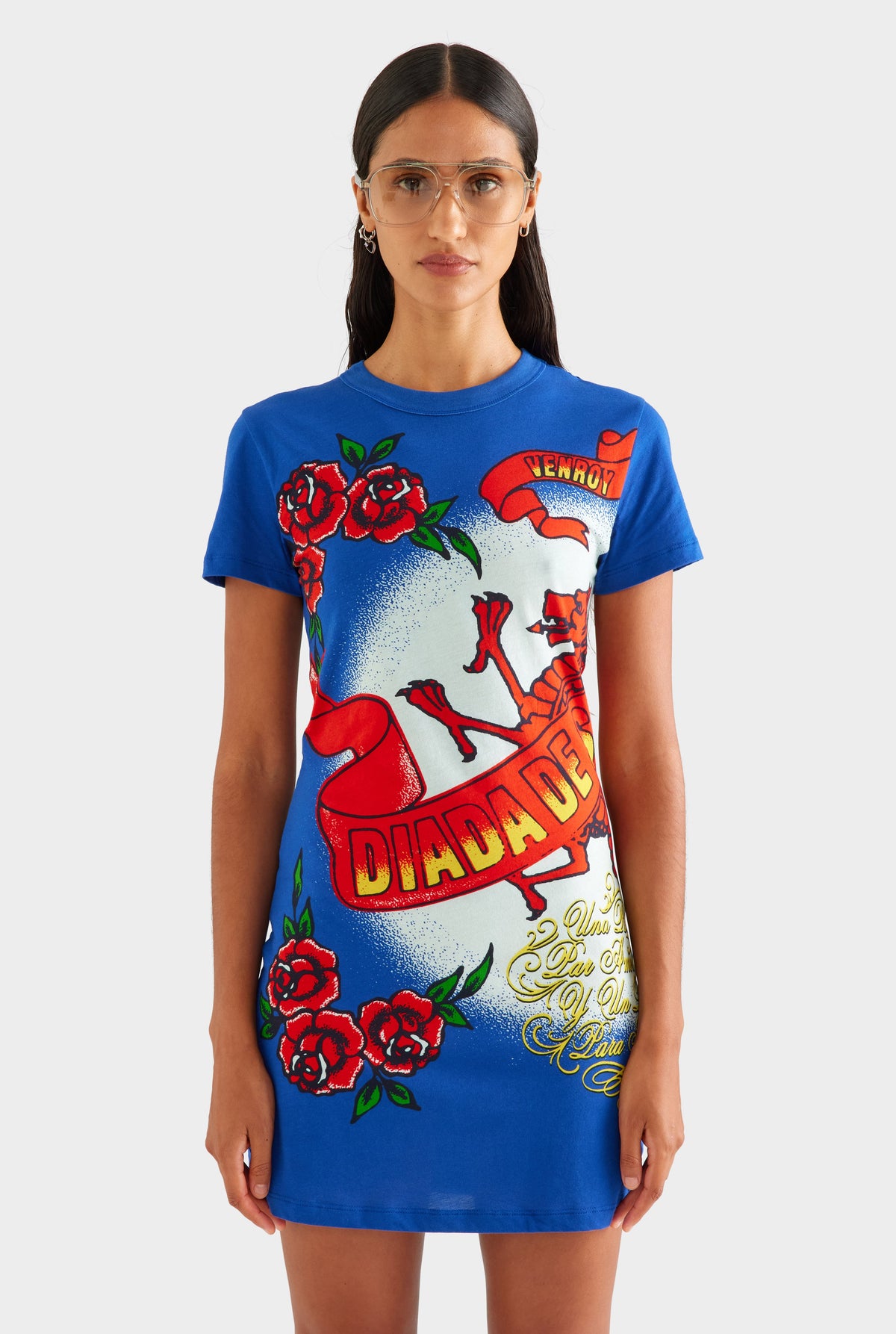 Baby Tee Mini Dress - Diada de Sant Jordi [[AU_MEDIA:gid://shopify/MediaImage/27756881969239]]
