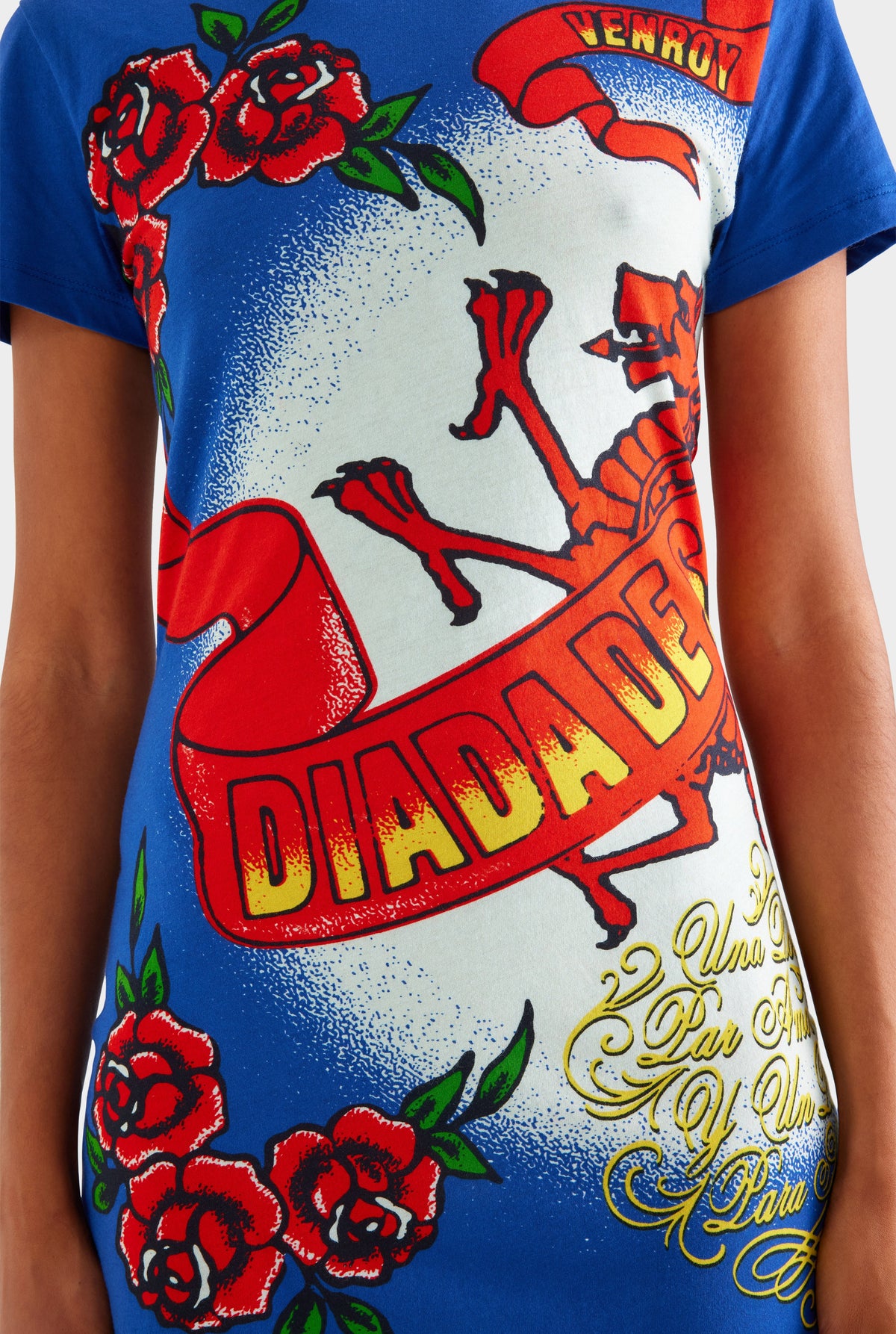 Baby Tee Mini Dress - Diada de Sant Jordi [[AU_MEDIA:gid://shopify/MediaImage/27756883607639]]