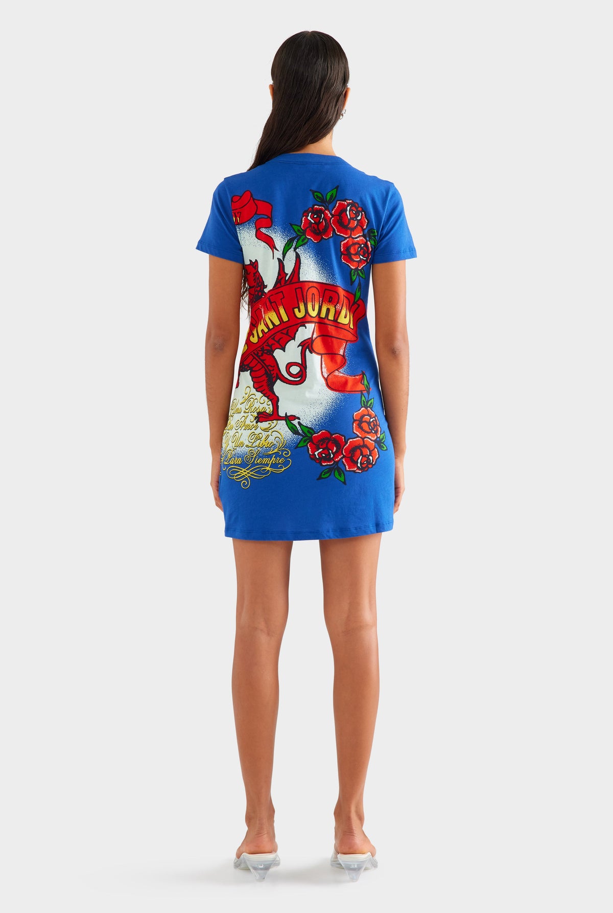 Baby Tee Mini Dress - Diada de Sant Jordi [[AU_MEDIA:gid://shopify/MediaImage/27756883673175]]