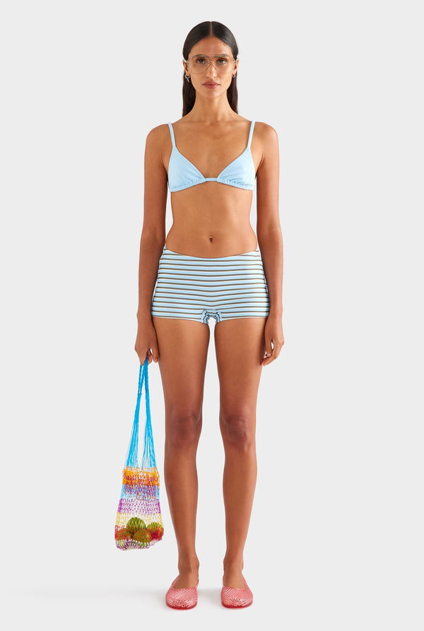 Terry Boy Short - Sky Blue/Olive/White Stripe [[AU_MEDIA:gid://shopify/MediaImage/27956595753047]]