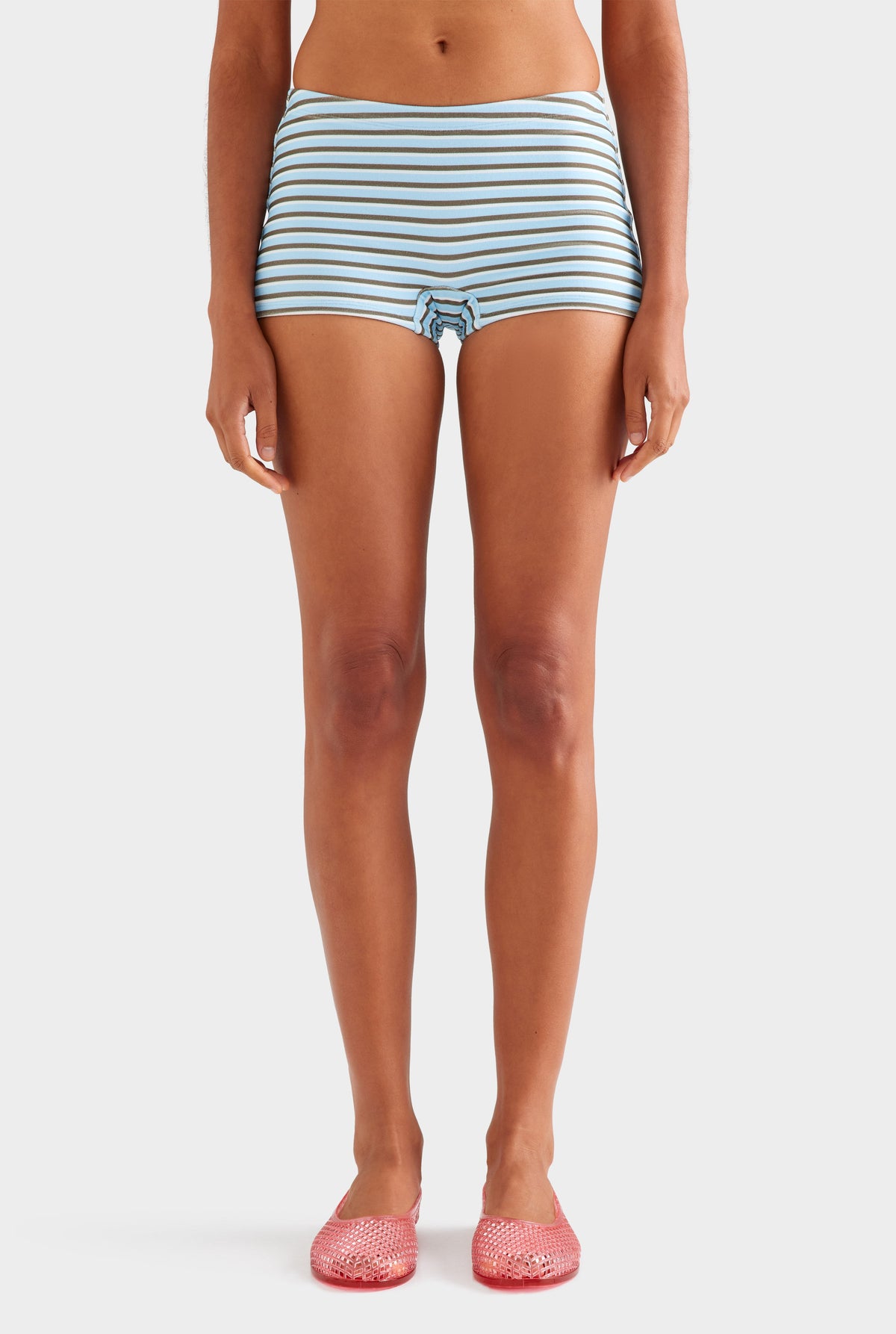 Terry Boy Short - Sky Blue/Olive/White Stripe [[AU_MEDIA:gid://shopify/MediaImage/27956600176727]]