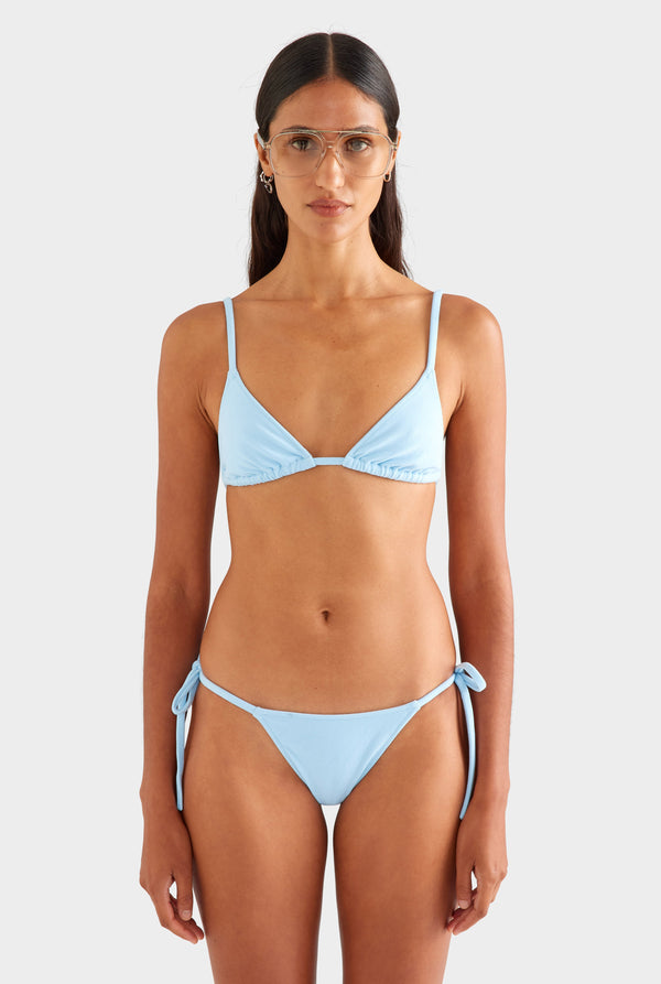 Terry Triangle Bikini - Sky Blue [[AU_MEDIA:gid://shopify/MediaImage/27957274771543]]