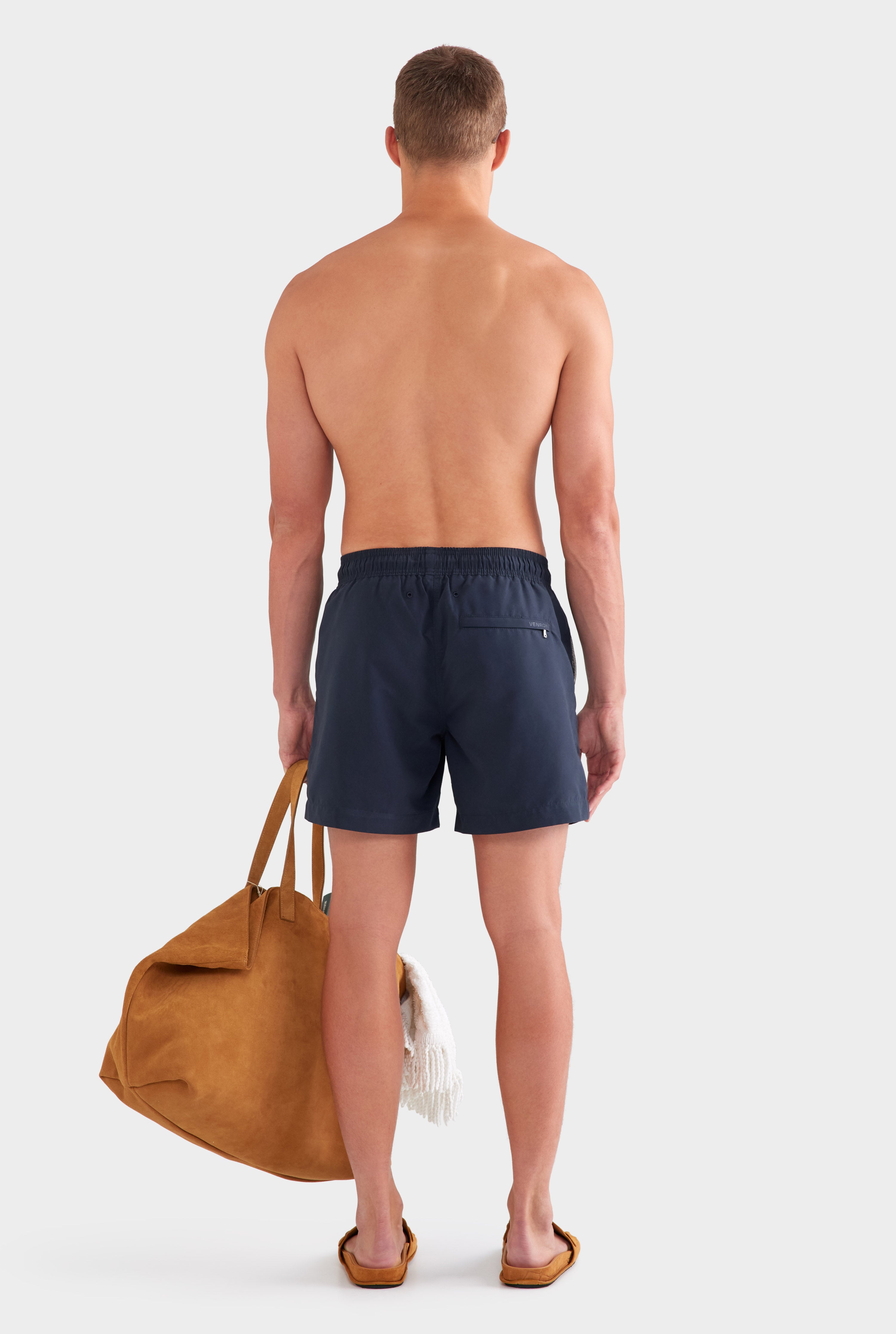 Solid Swim Short - Navy