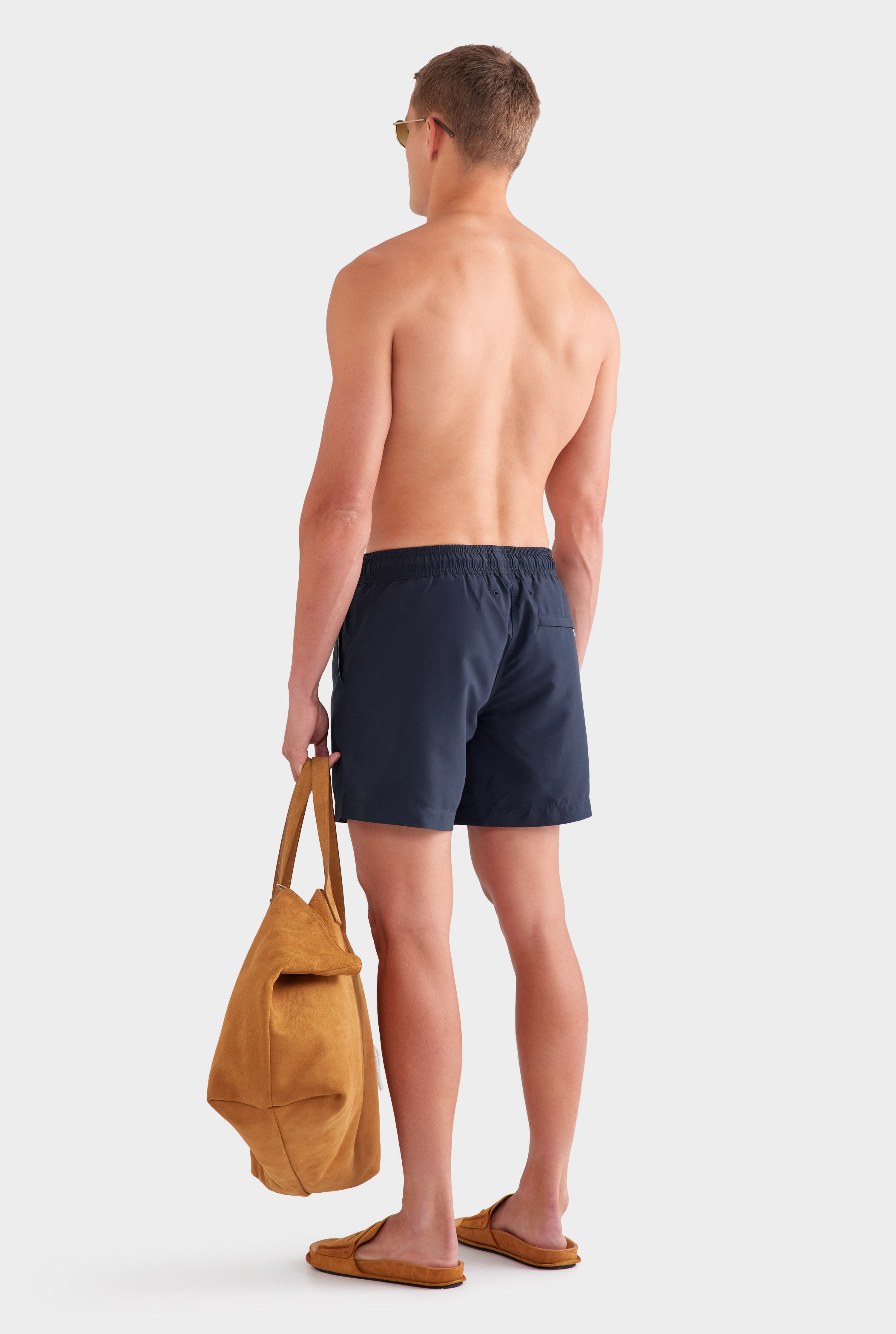 Solid Swim Short - Navy