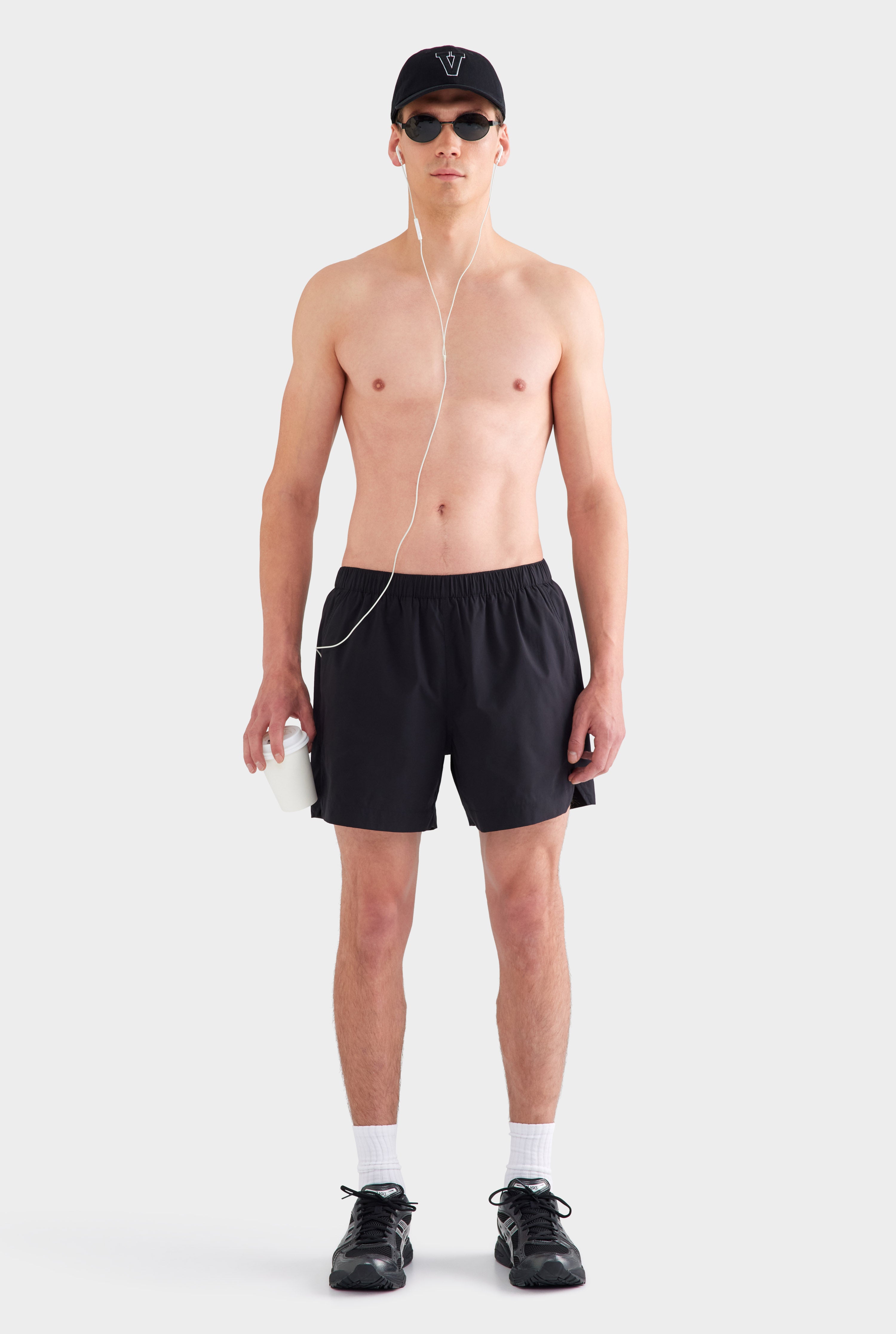 Sports Swim Short - Black