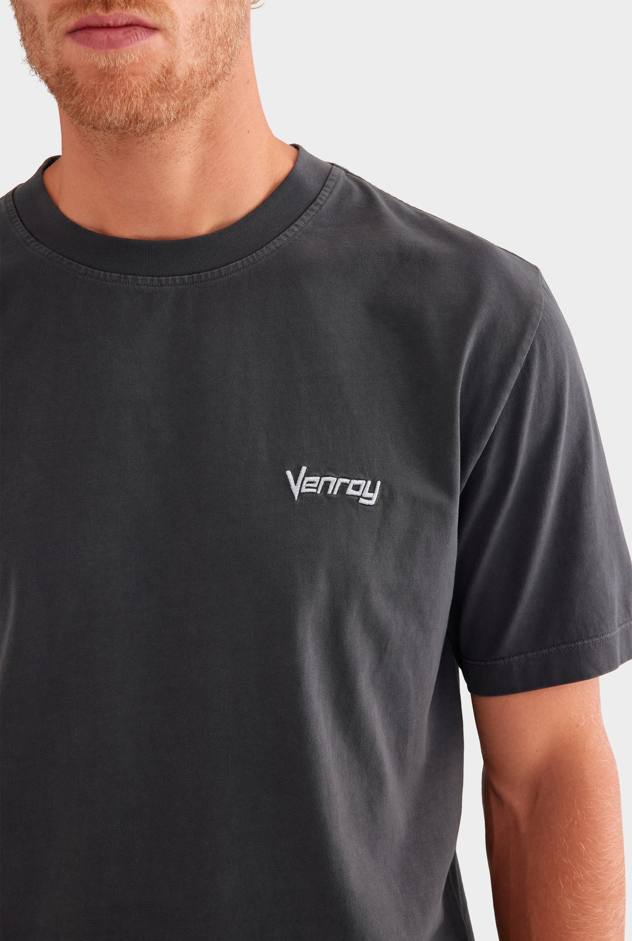 Standard Cotton T-Shirt - Washed Black