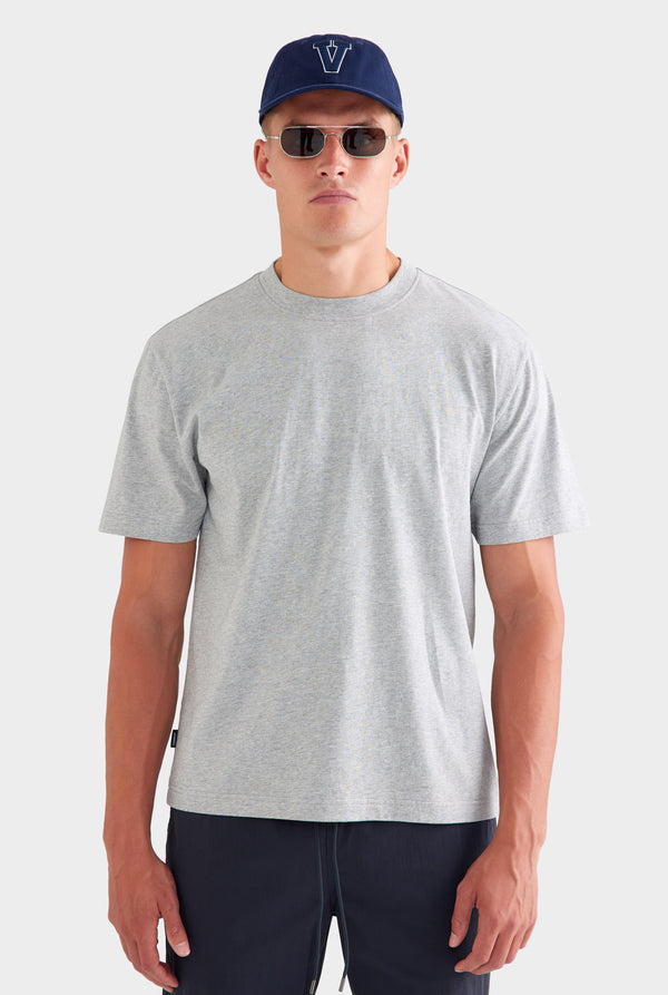 Standard Cotton T Shirt - Grey Marl