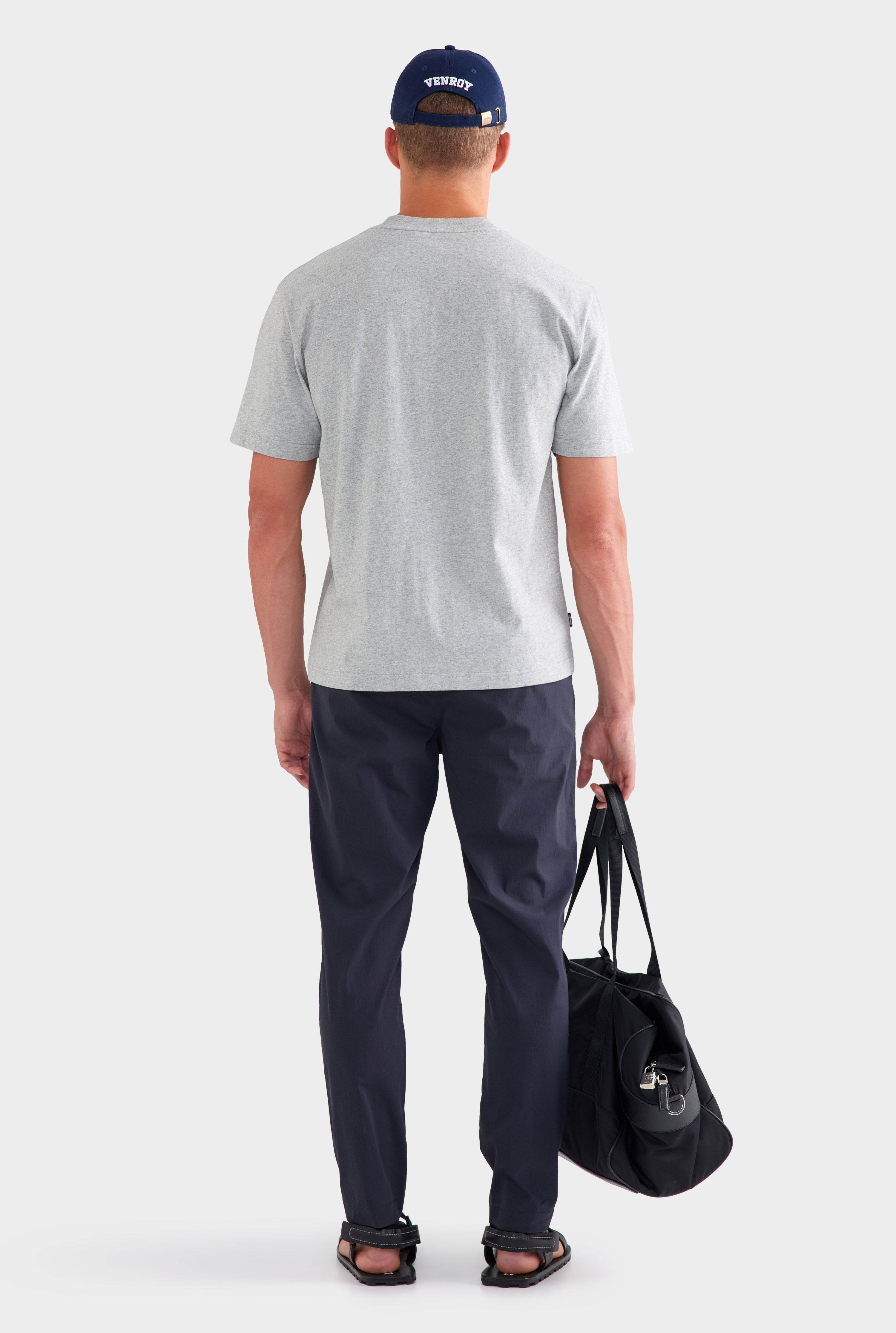 Standard Cotton T Shirt - Grey Marl