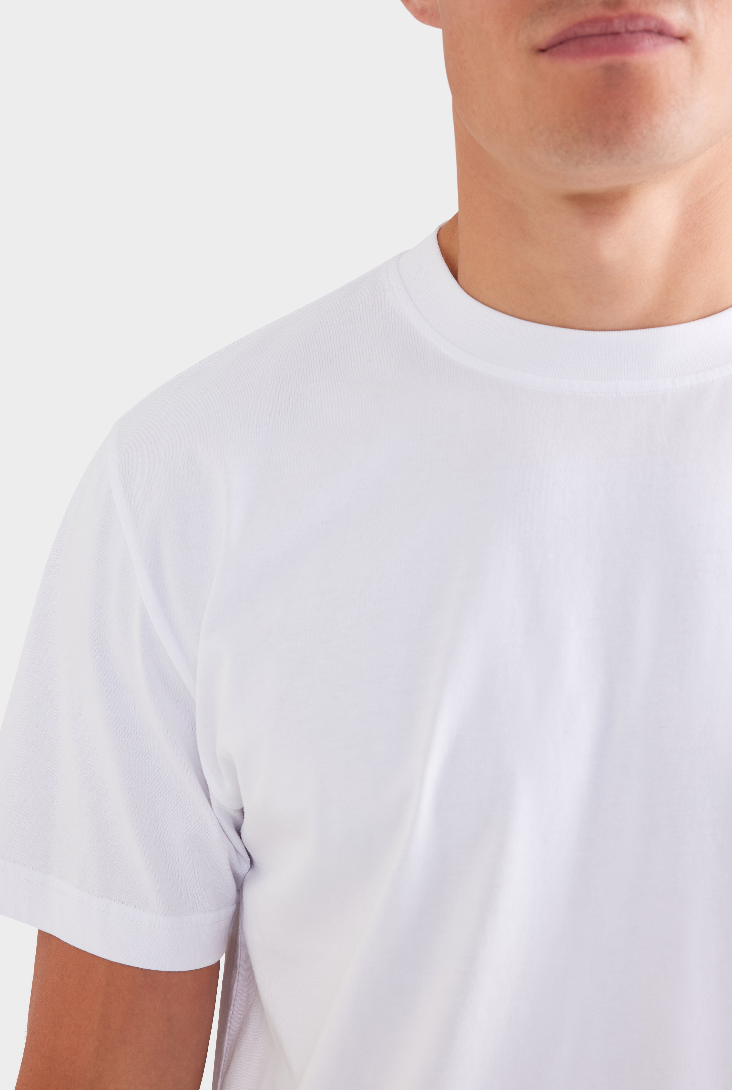 Standard Cotton T Shirt - White