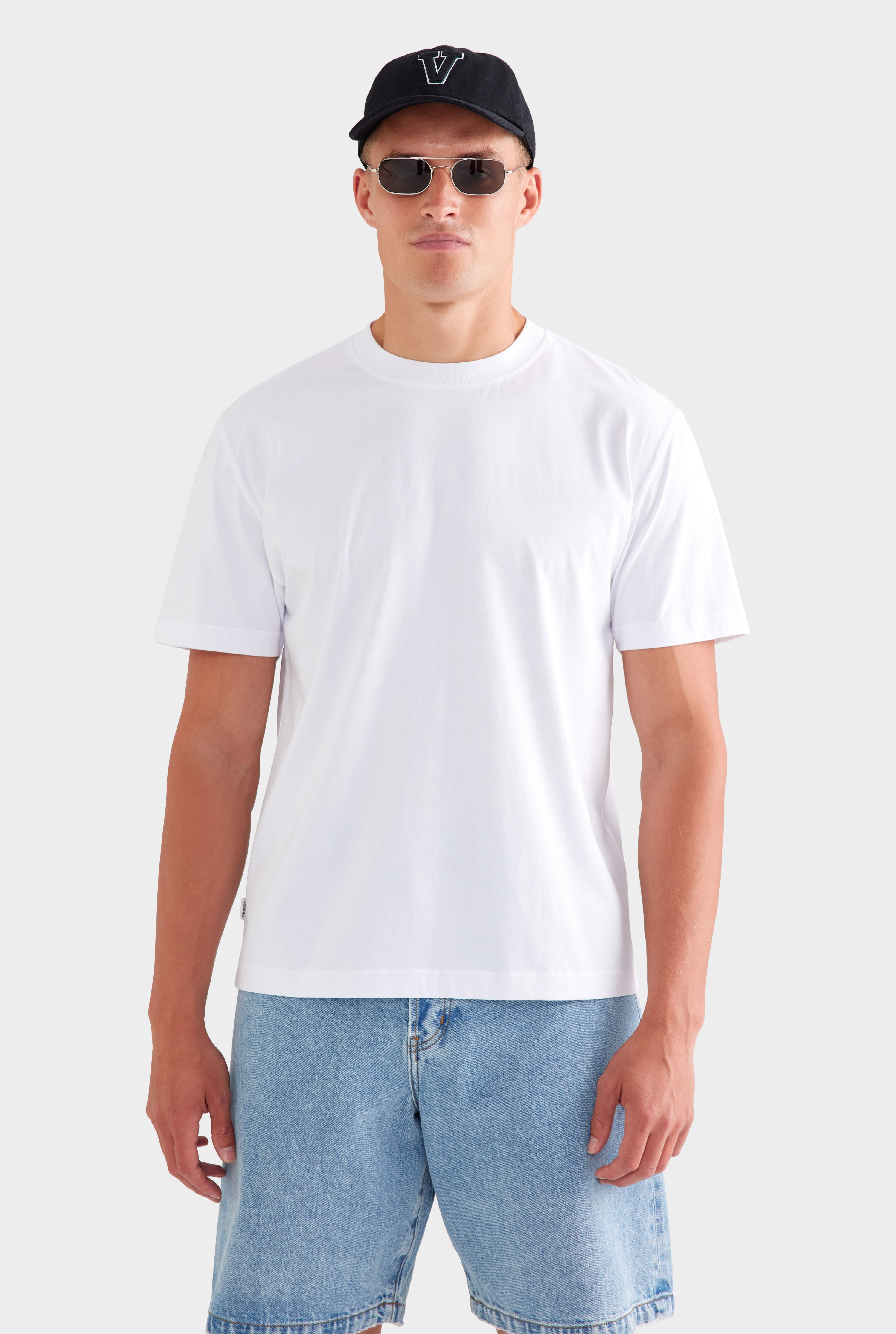 Standard Cotton T Shirt - White