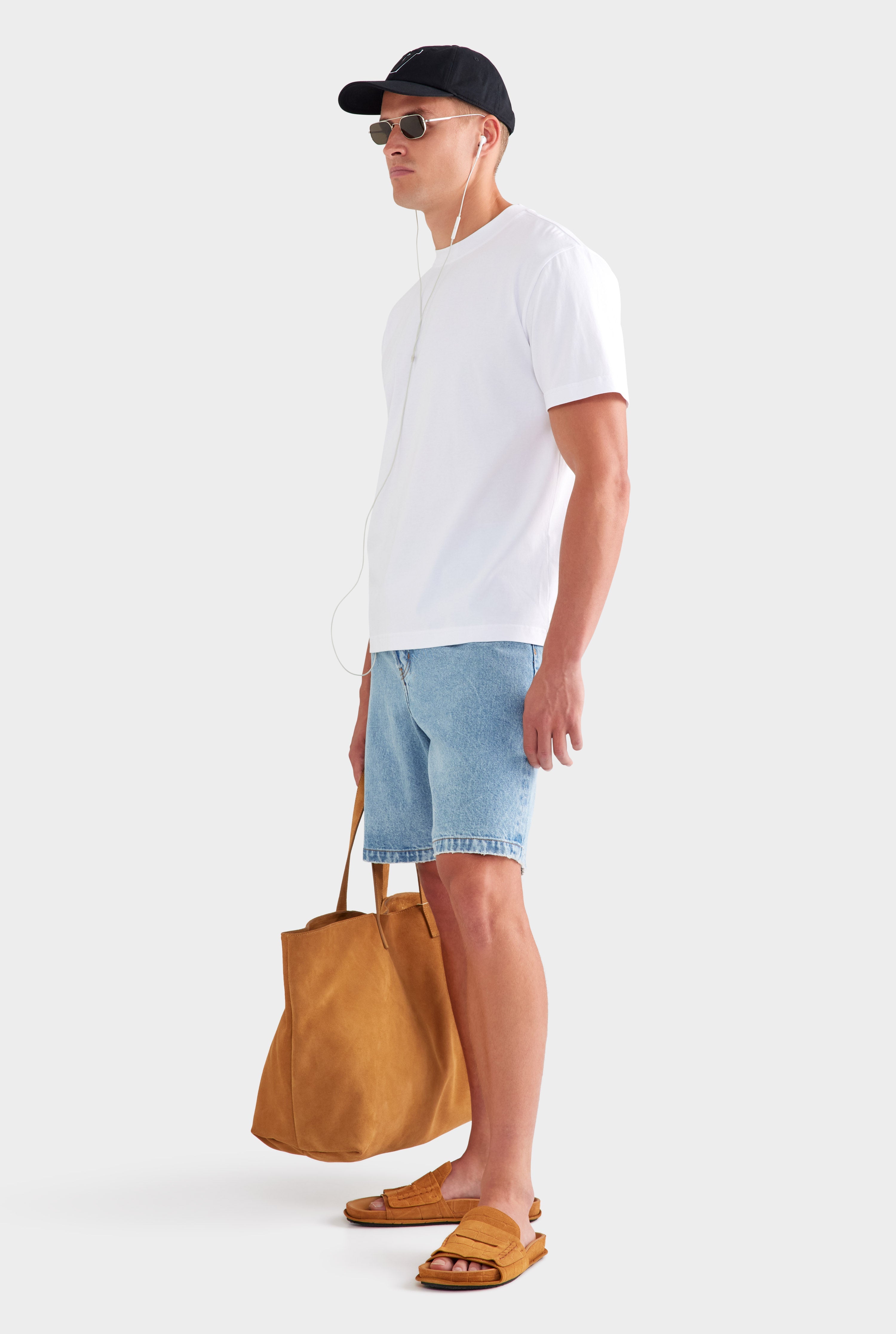 Standard Cotton T Shirt - White