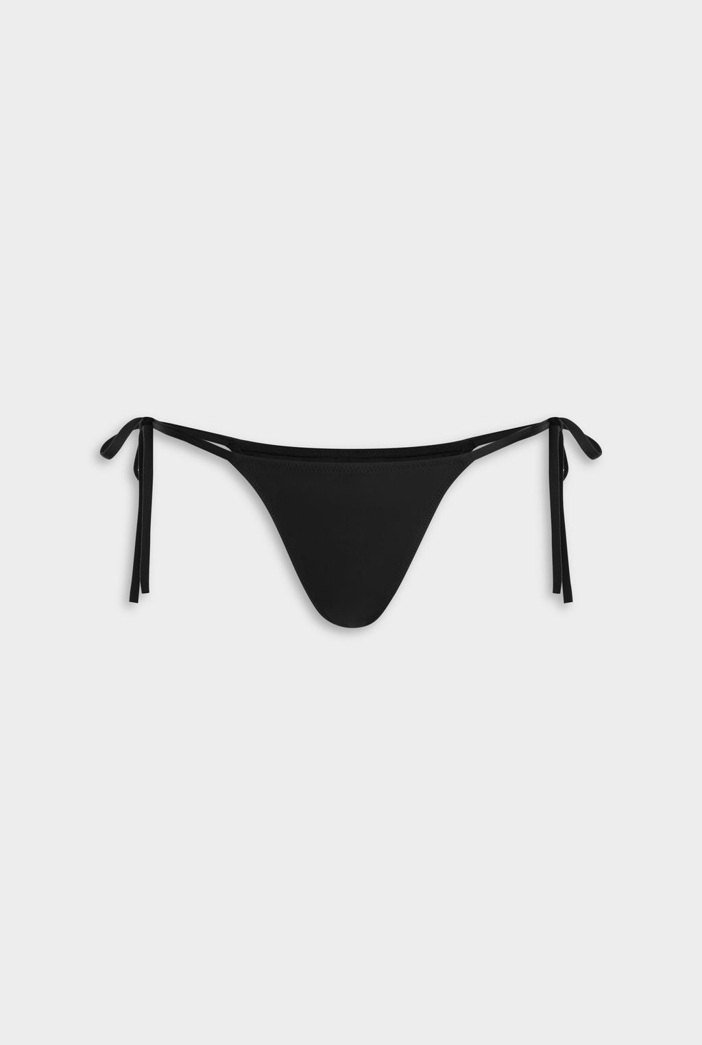 Tie Side Bikini Brief - Black