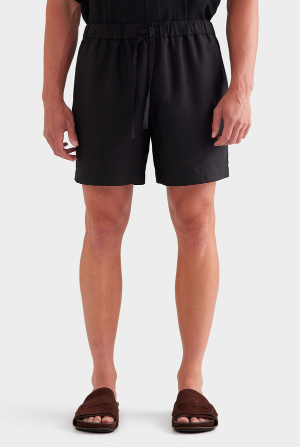 Relaxed Tencel Short - Black