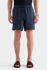 Relaxed Tencel Short - Navy