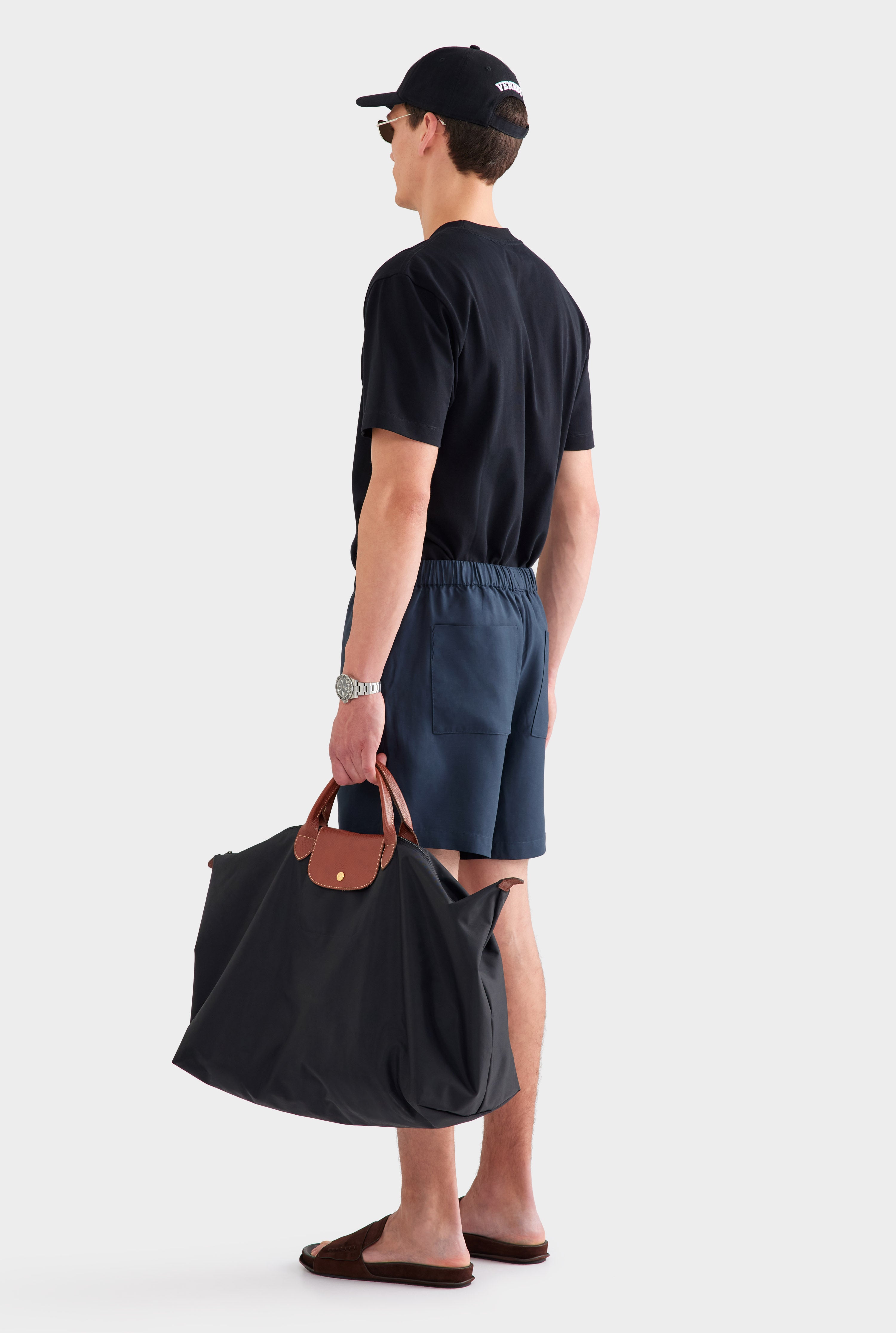 Relaxed Tencel Short - Navy