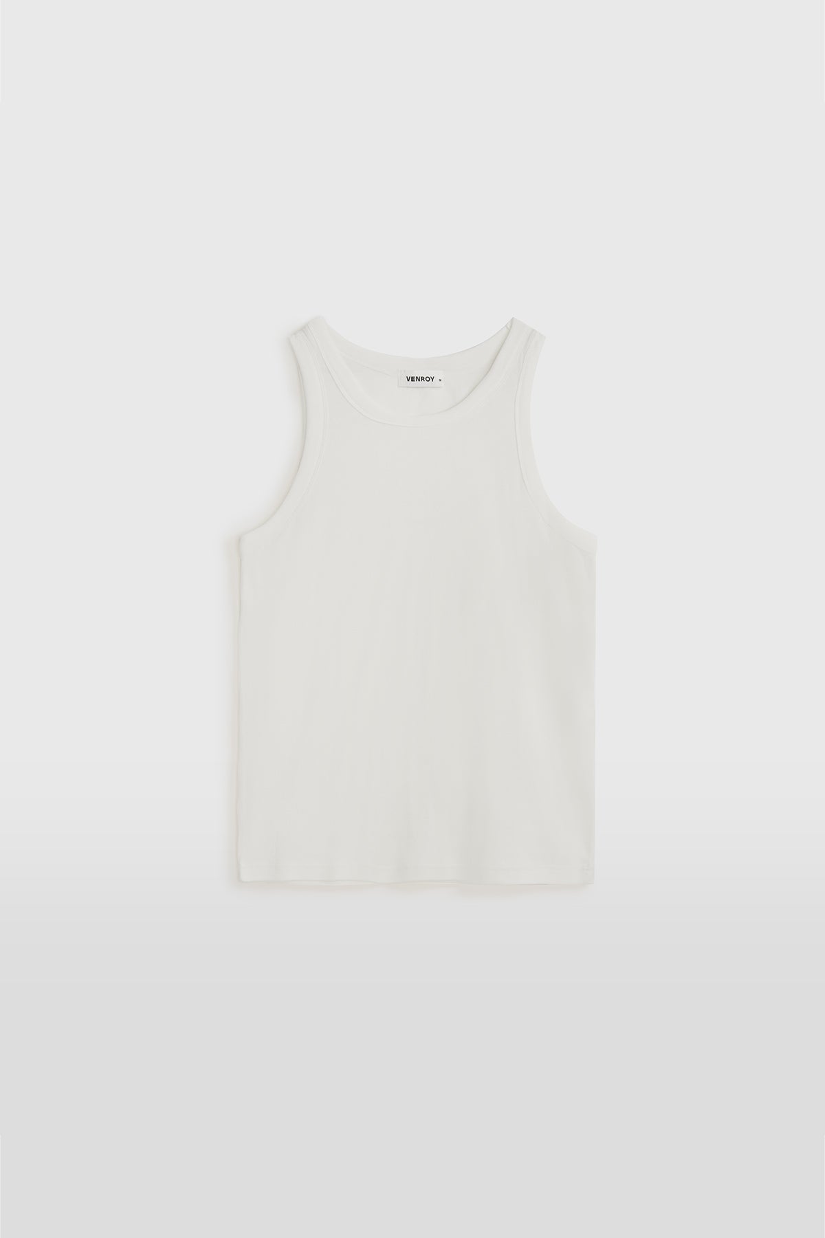 Jersey Rib Tank - Off White