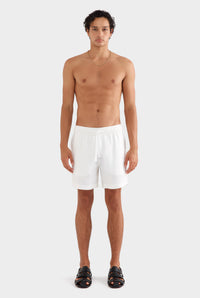Lounge Short - White