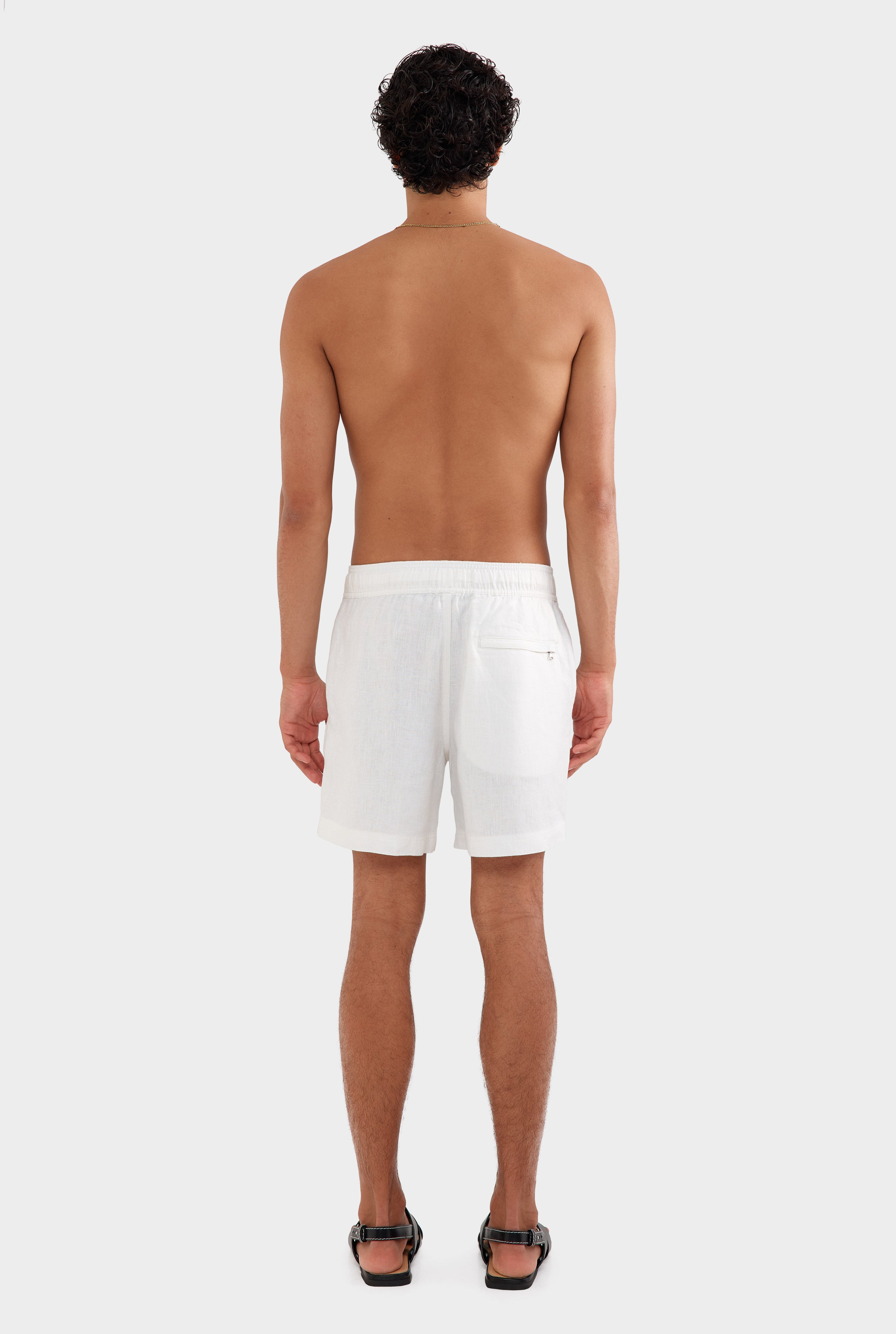 Lounge Short - White