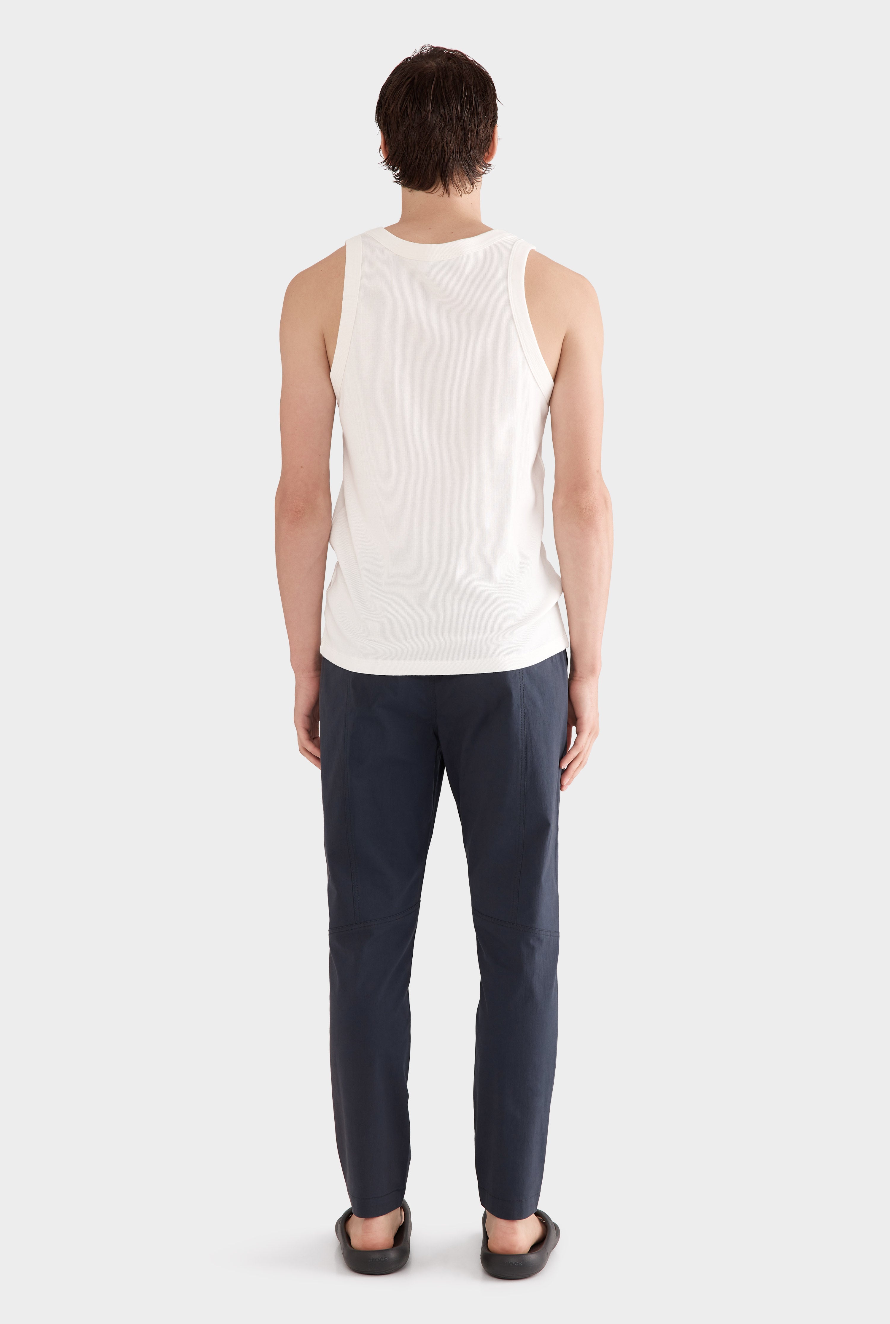 Jersey Rib Tank - Off White