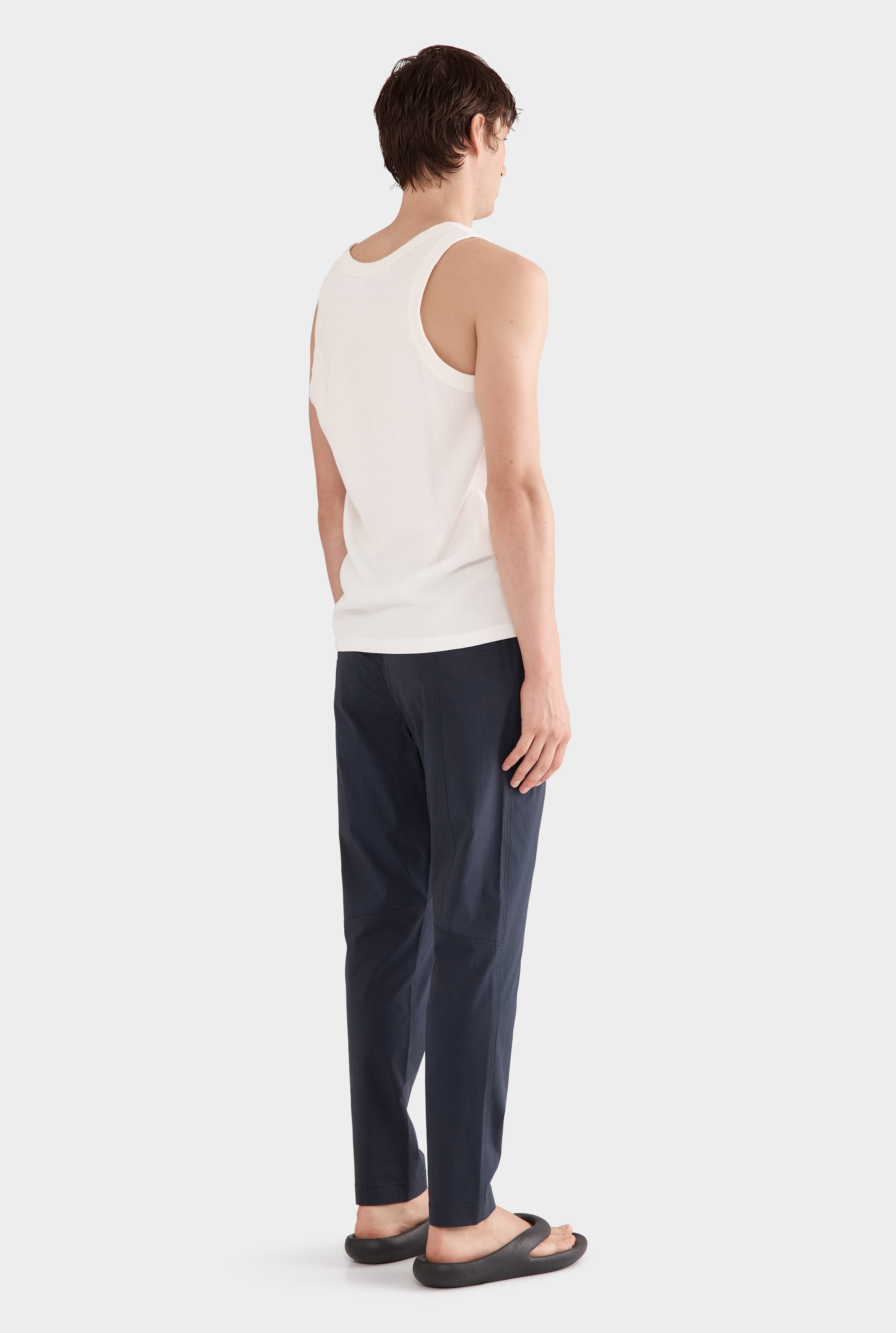 Jersey Rib Tank - Off White