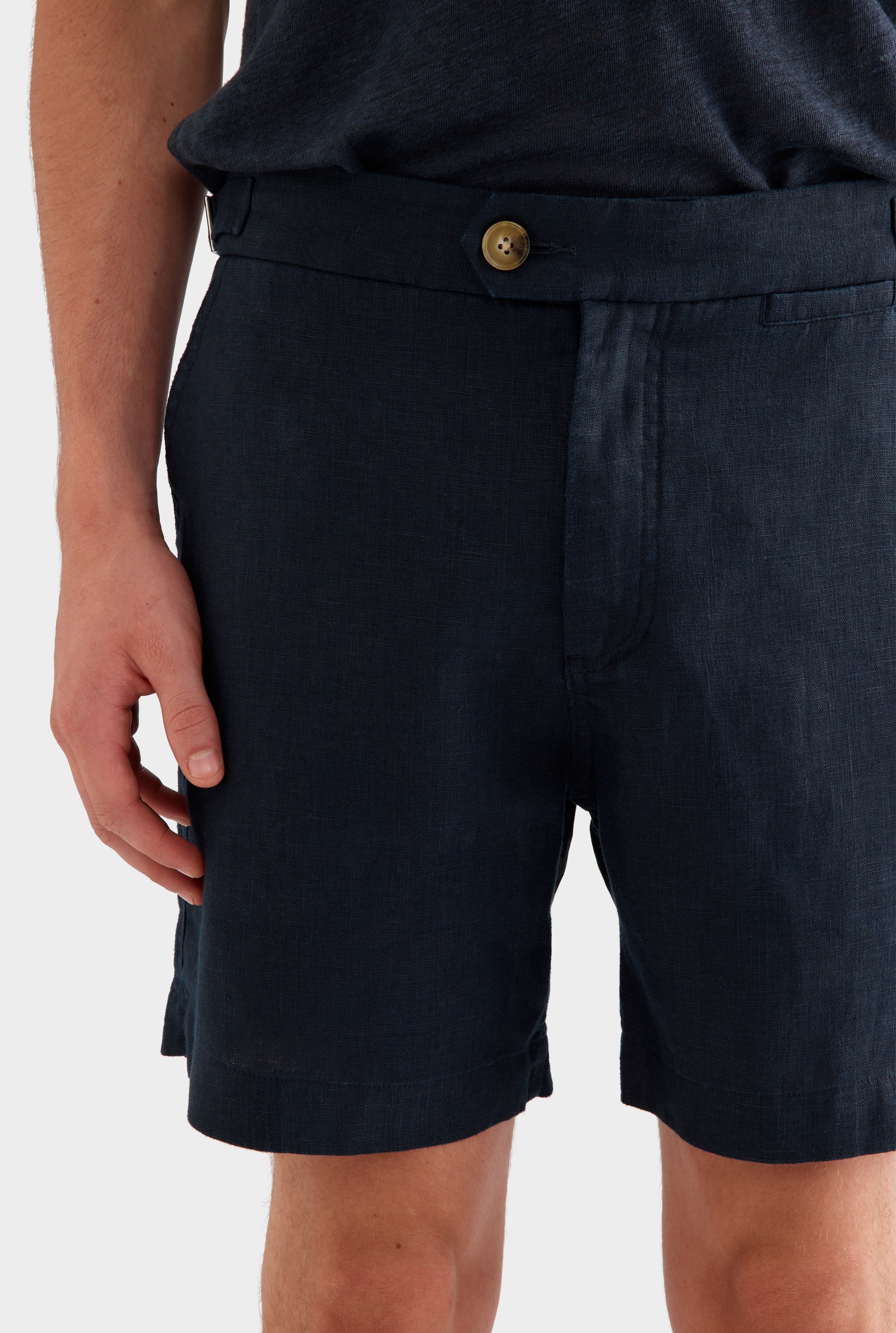 Side Tab Short - Navy