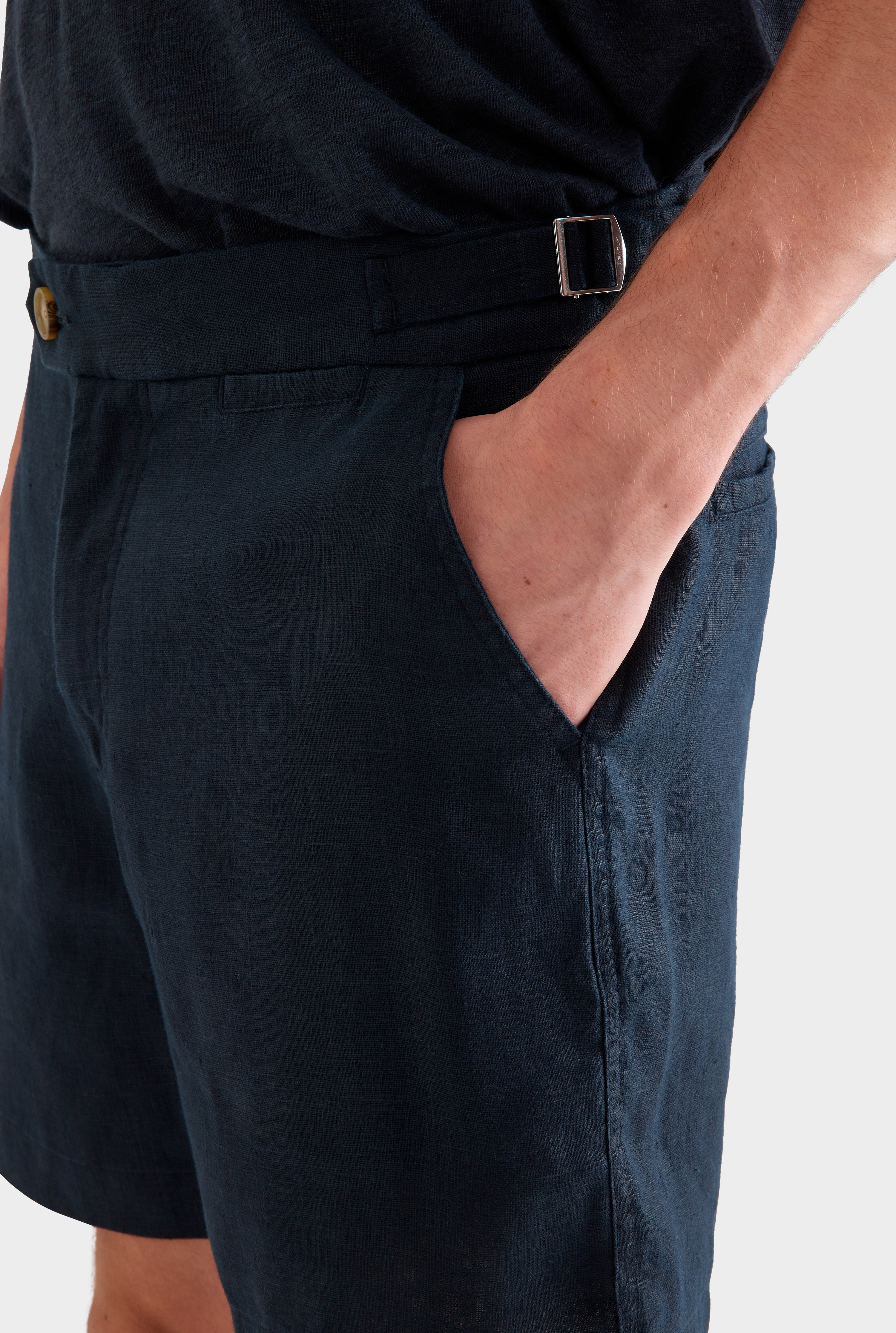 Side Tab Short - Navy