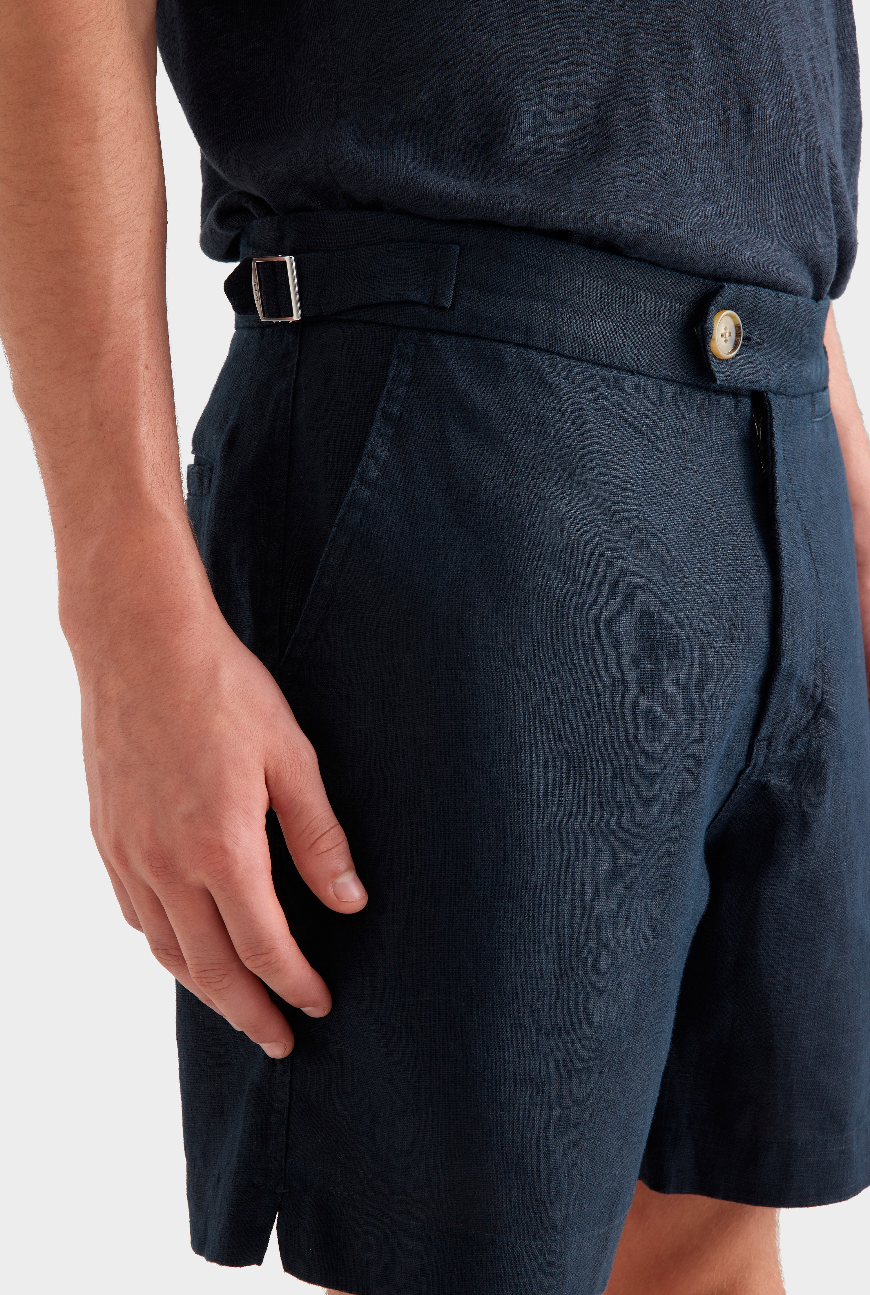 Side Tab Short - Navy