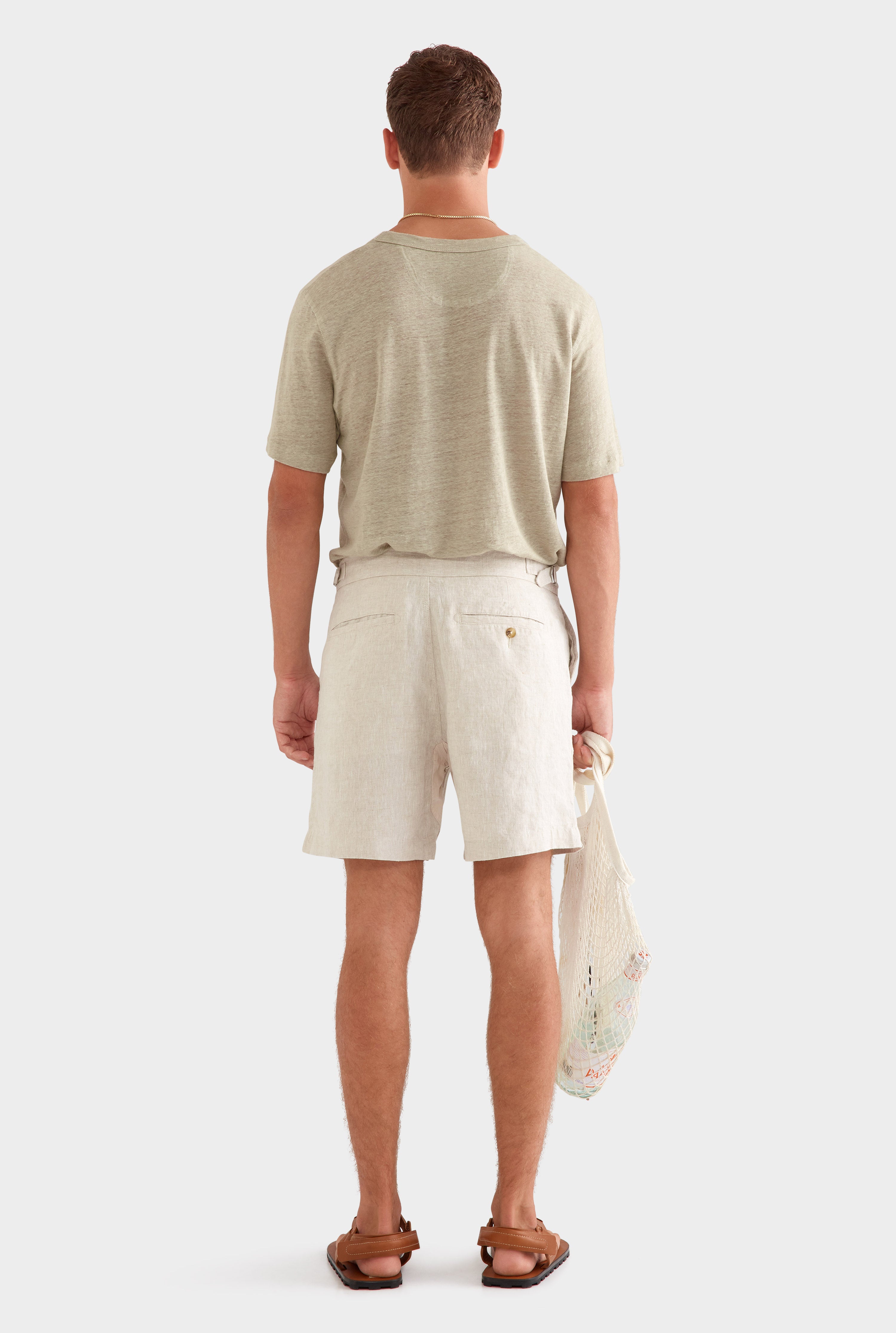 Side Tab Short - Sand
