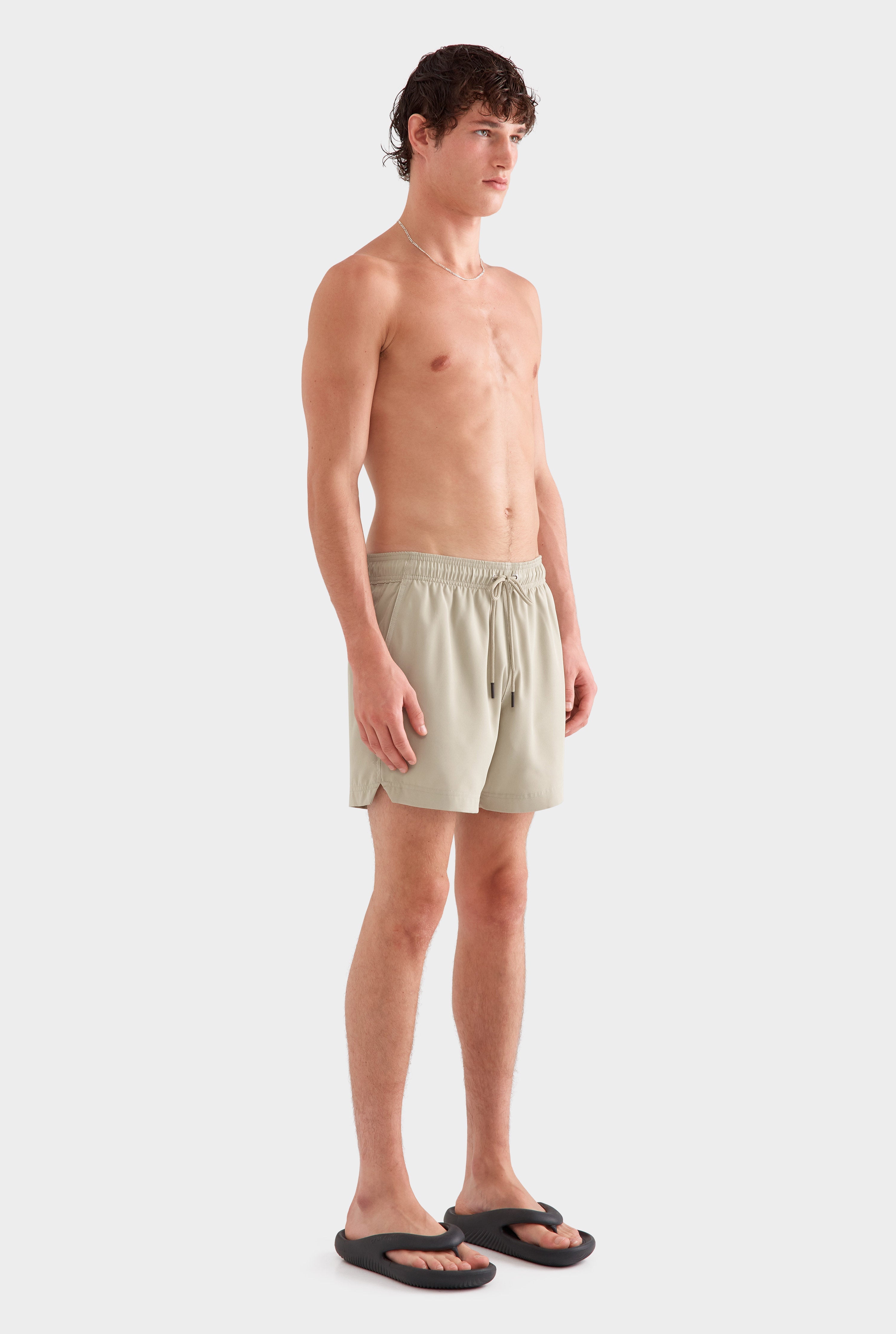 Solid Stretch Swim Short - Sage