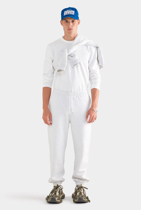 Fleece Track Pant - Light Grey Marl