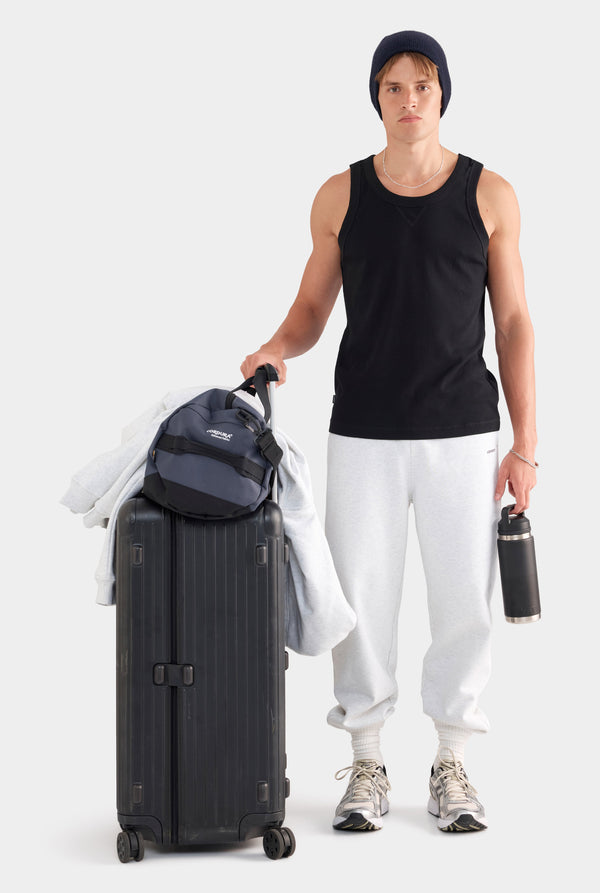 Jersey Rib Tank - Black