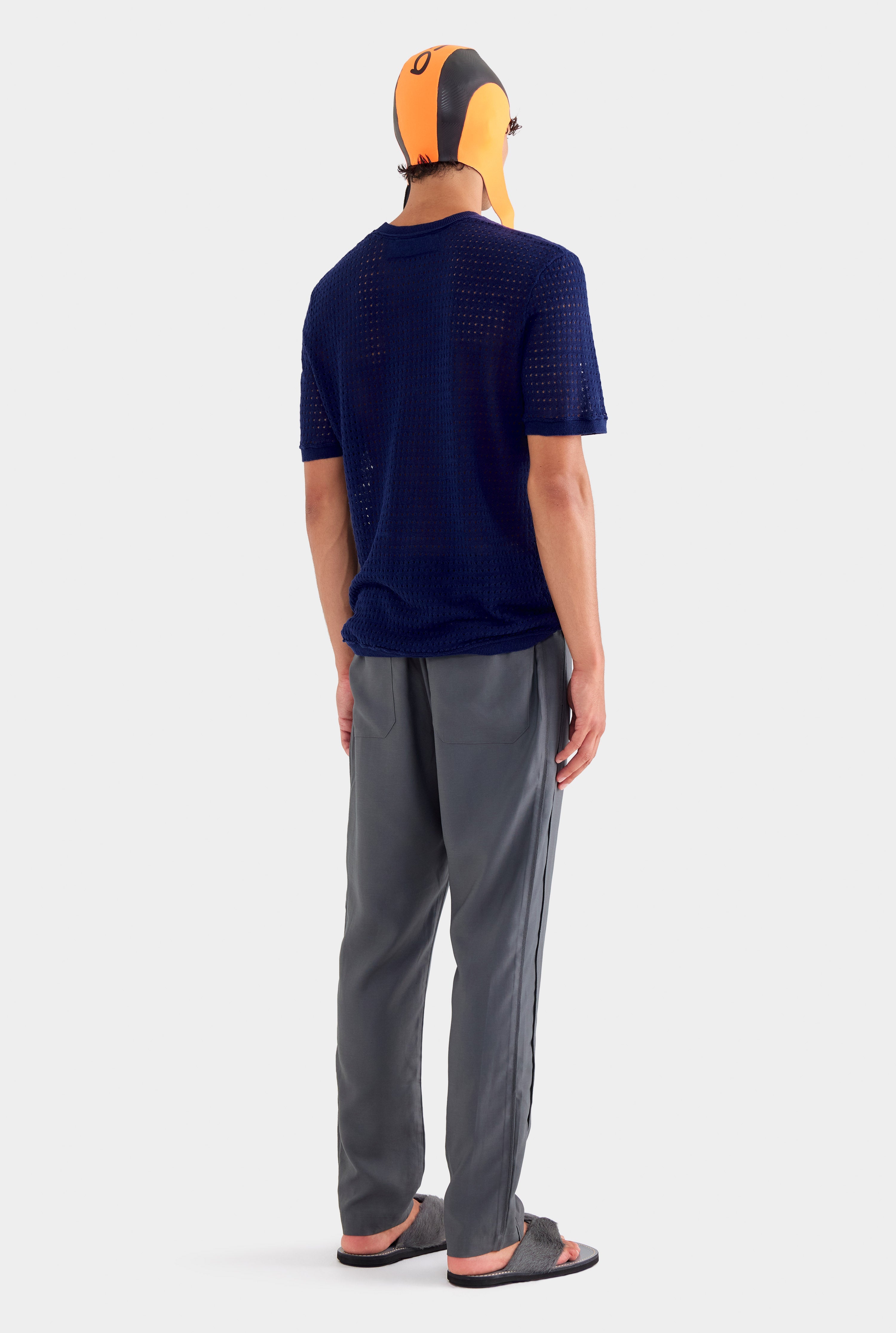 Tencel Lounge Chino - Charcoal