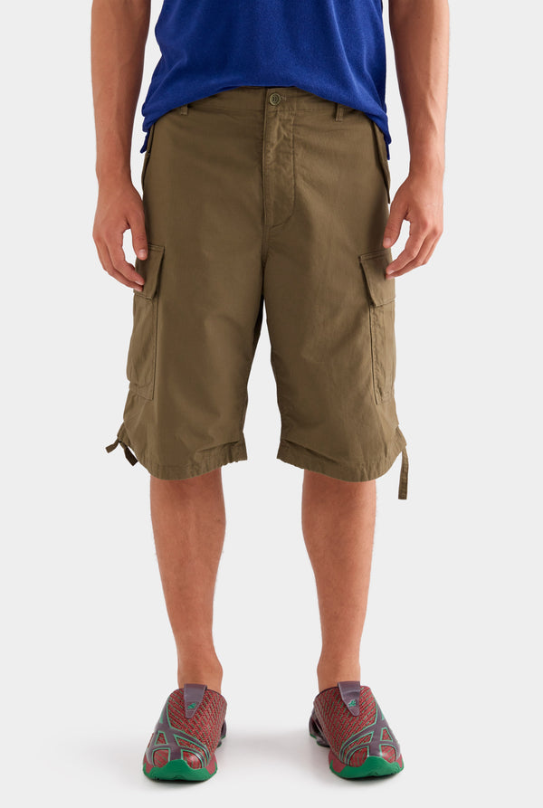 Riptstop Cotton Cargo Short - Military Olive