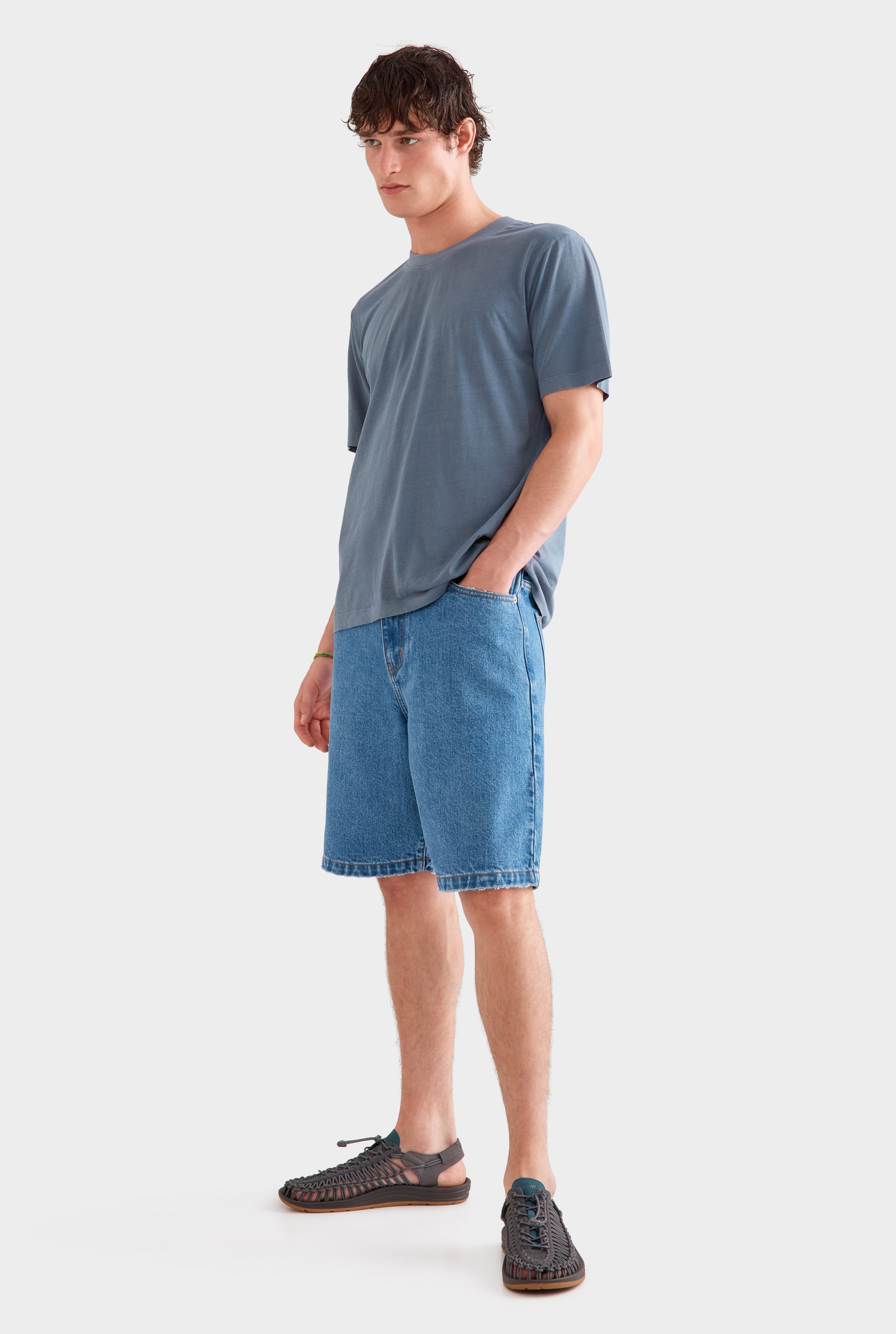 Pigment Dyed T-Shirt - Dark Slate