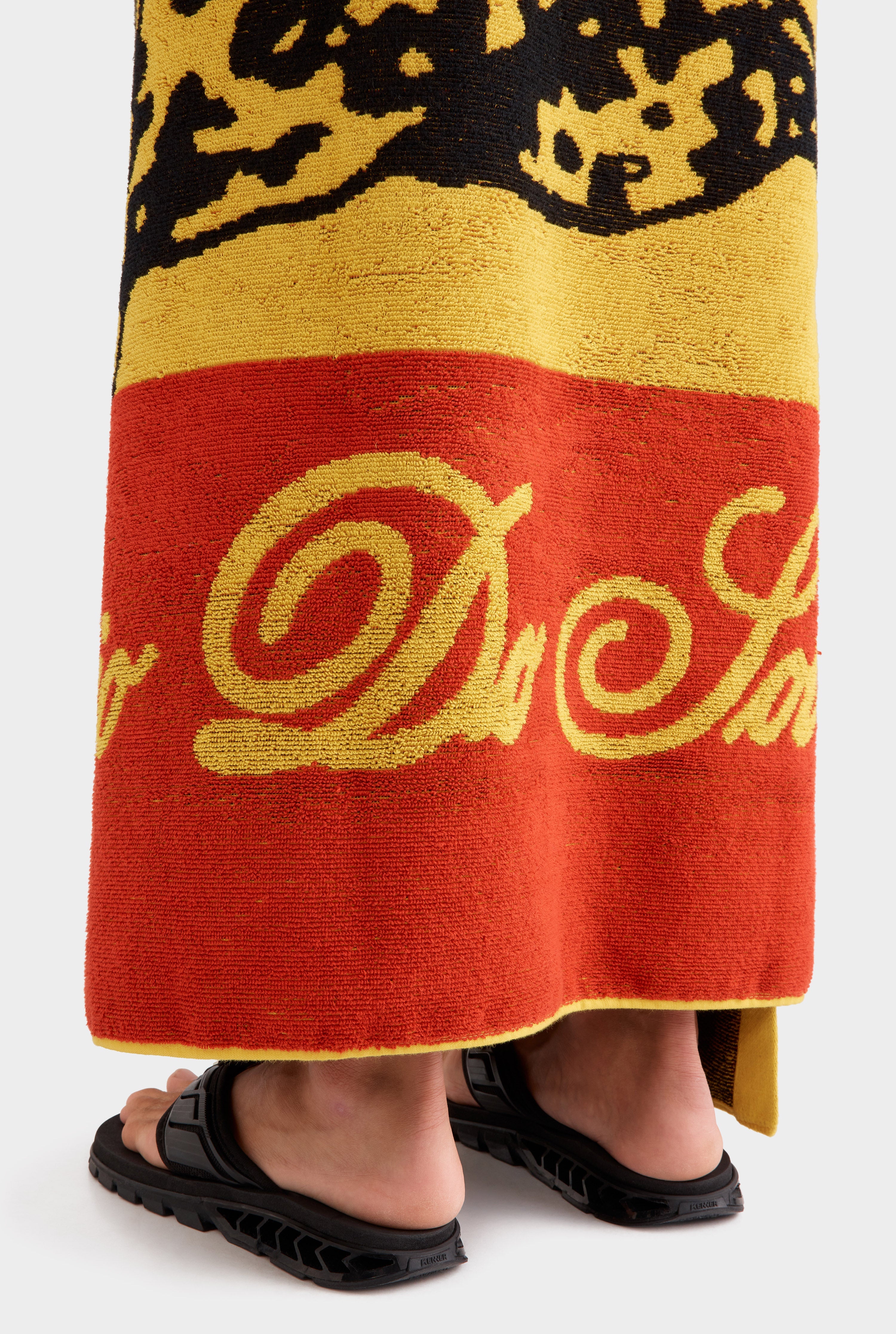 Venroy Rio Beach Towel - Red/Yellow Beijo Do Sol