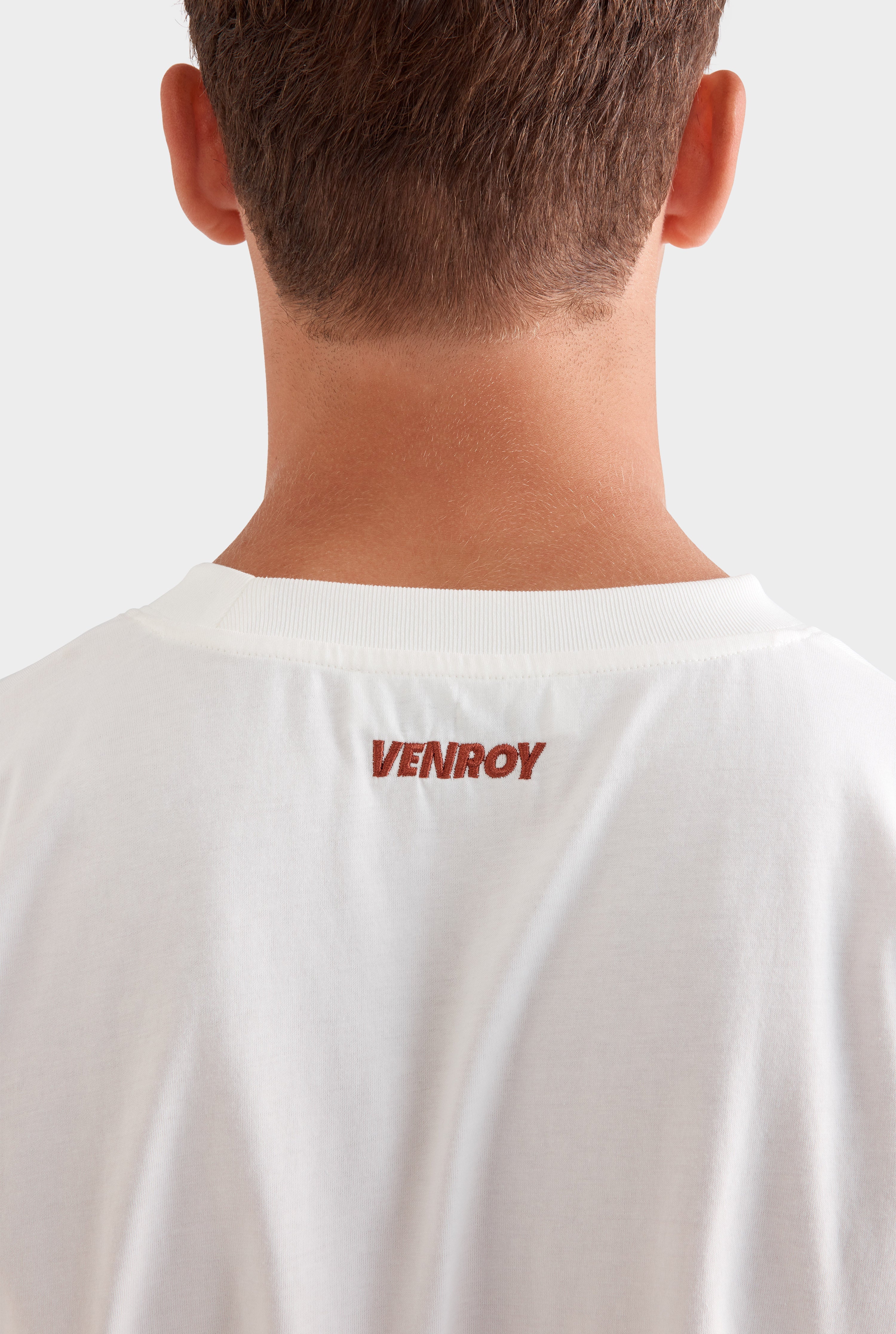 Venroy Rio Logo T-Shirt - Off White