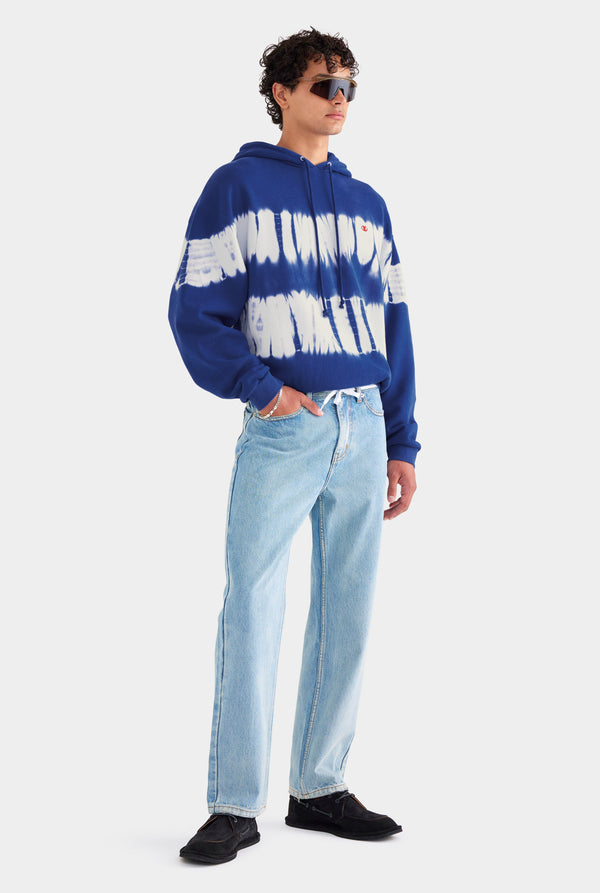 Straight Leg Denim Jean - Light Blue