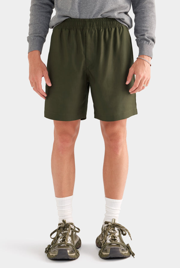 Tencel Lounge Short - Olive
