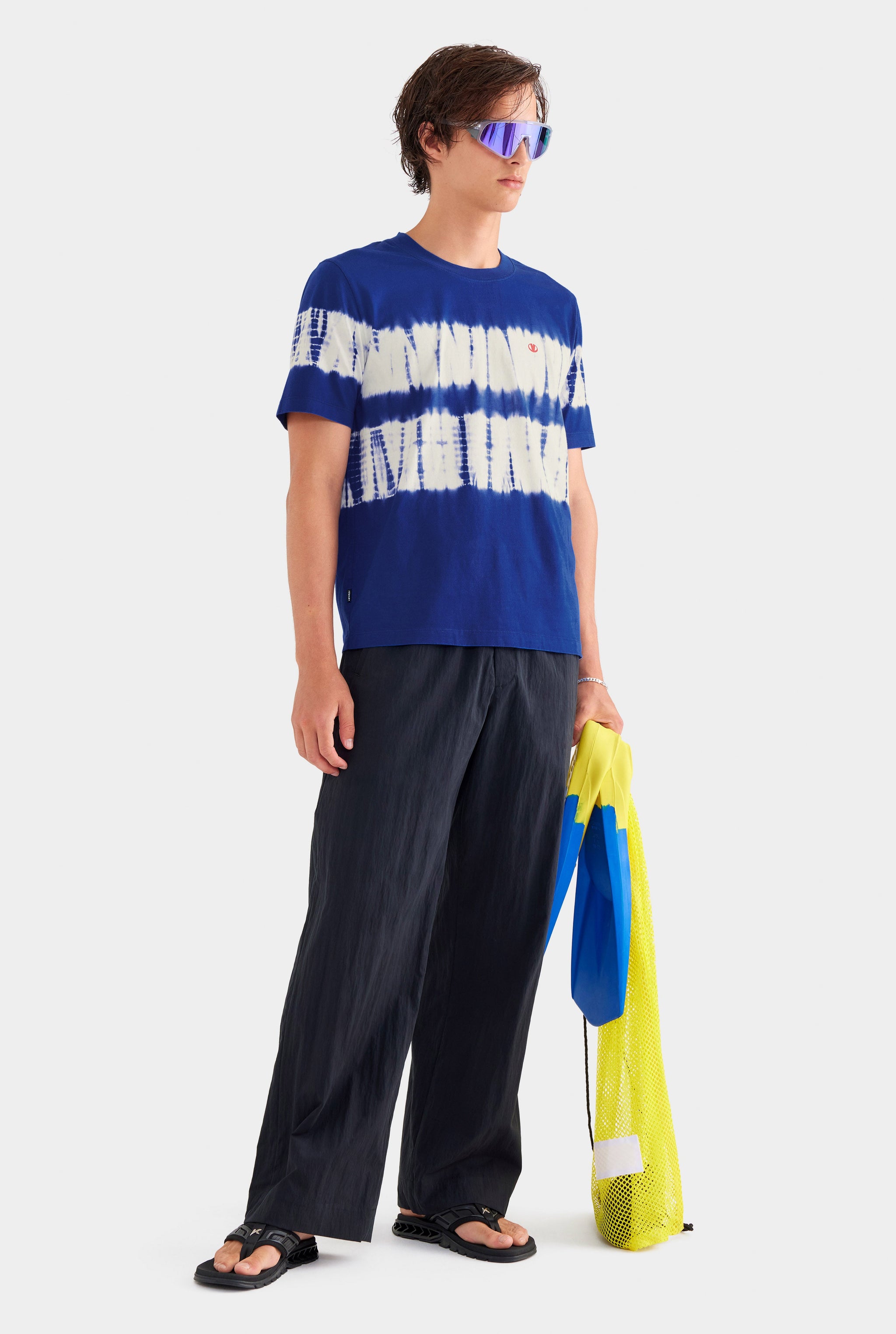 Tie Dye T Shirt - Royal Blue Tie Dye